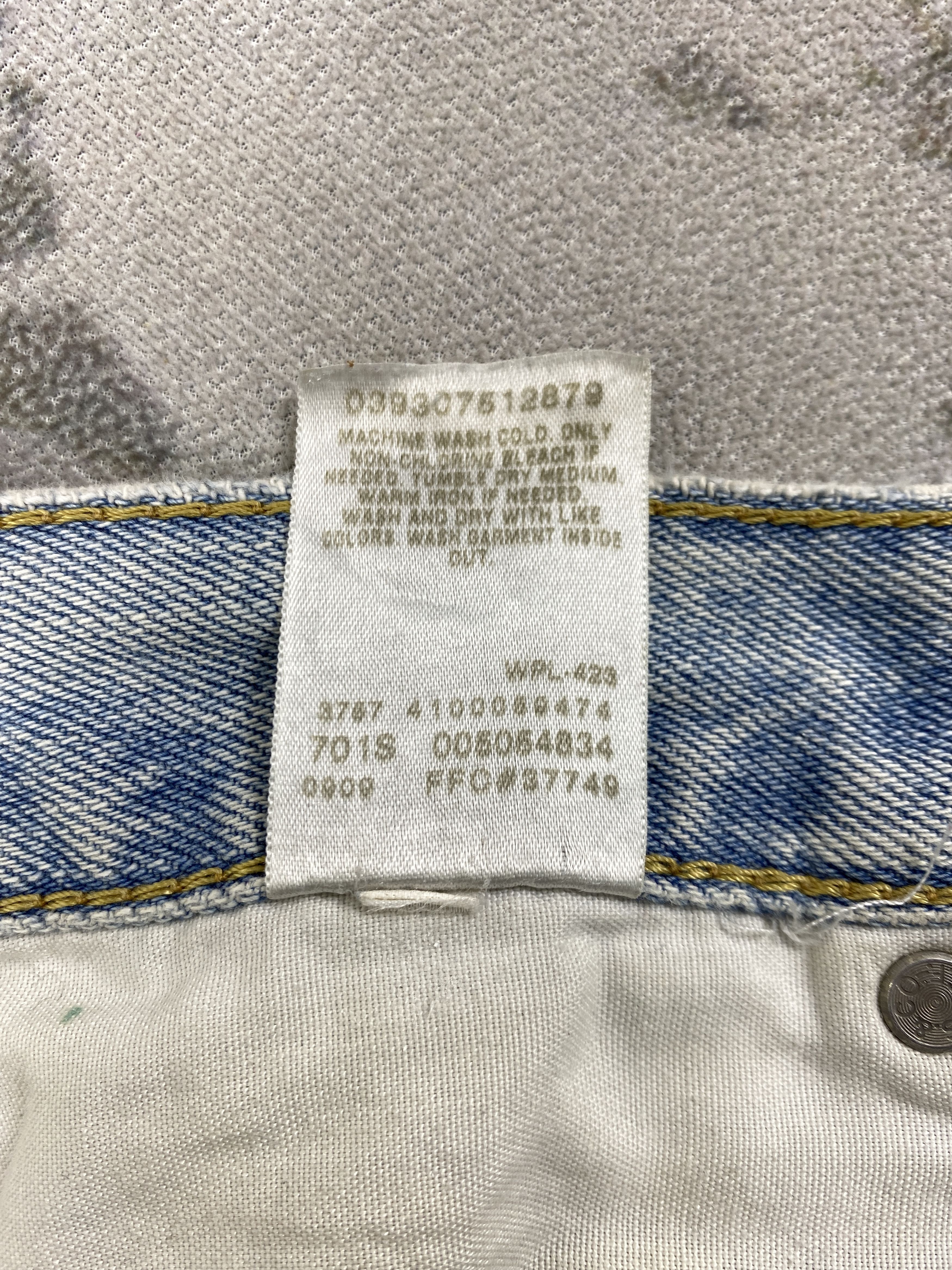 Levi's Light Blue Wash Vintage Levi's 505 40x28.5 Denim -JN1721 Size US 40 / EU 56 - 11 Thumbnail