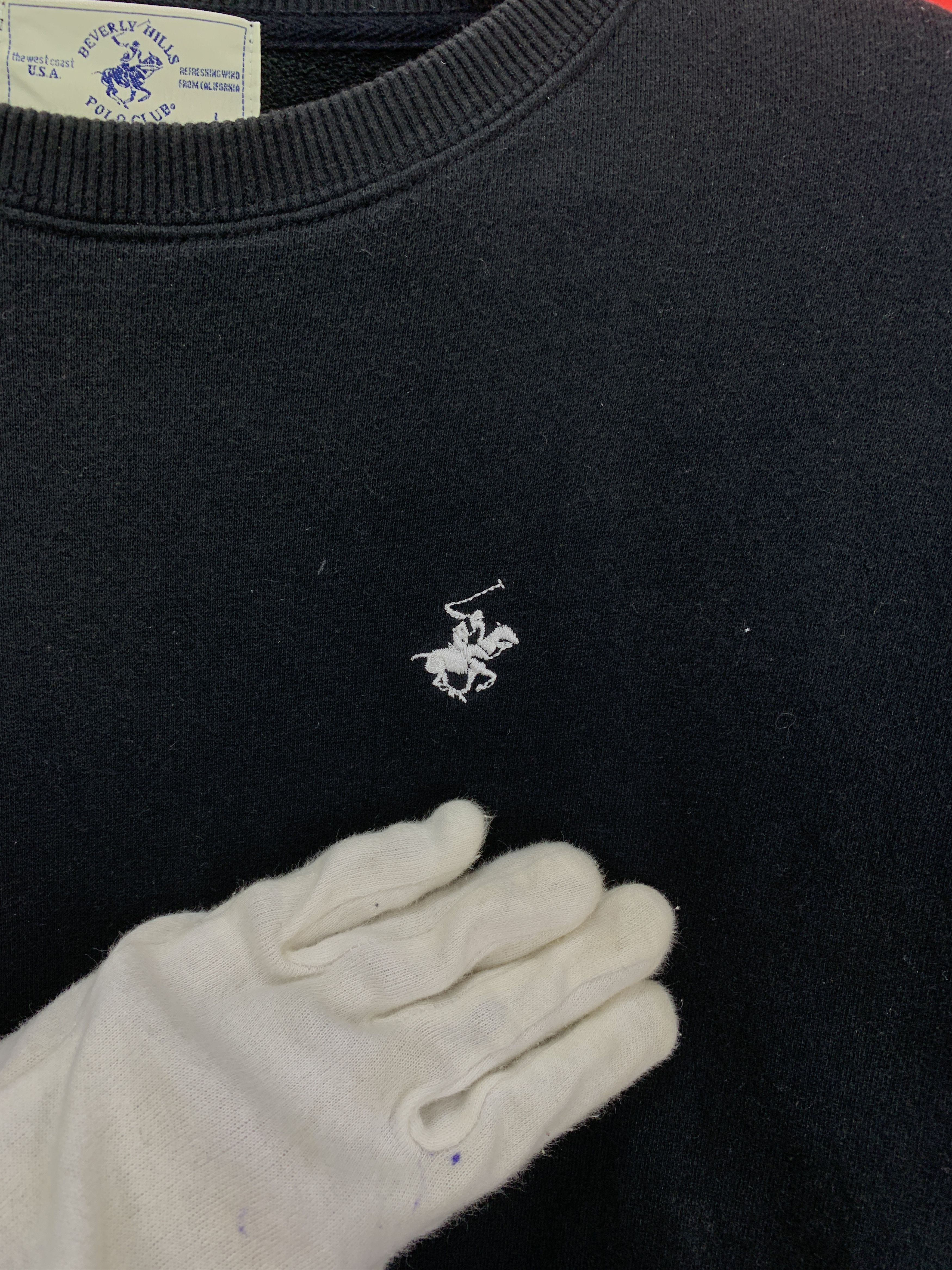 Beverly Hills Polo Club BHPC Crew Neck Sweatshirt #2074/16 Size US M / EU 48-50 / 2 - 2 Thumbnail