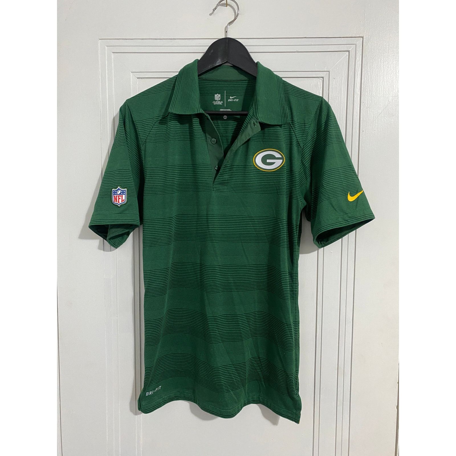 Nike Green Bay Packers Nike Dri-Fit Polo Size XS Size US XS / EU 42 / 0 - 1 Thumbnail