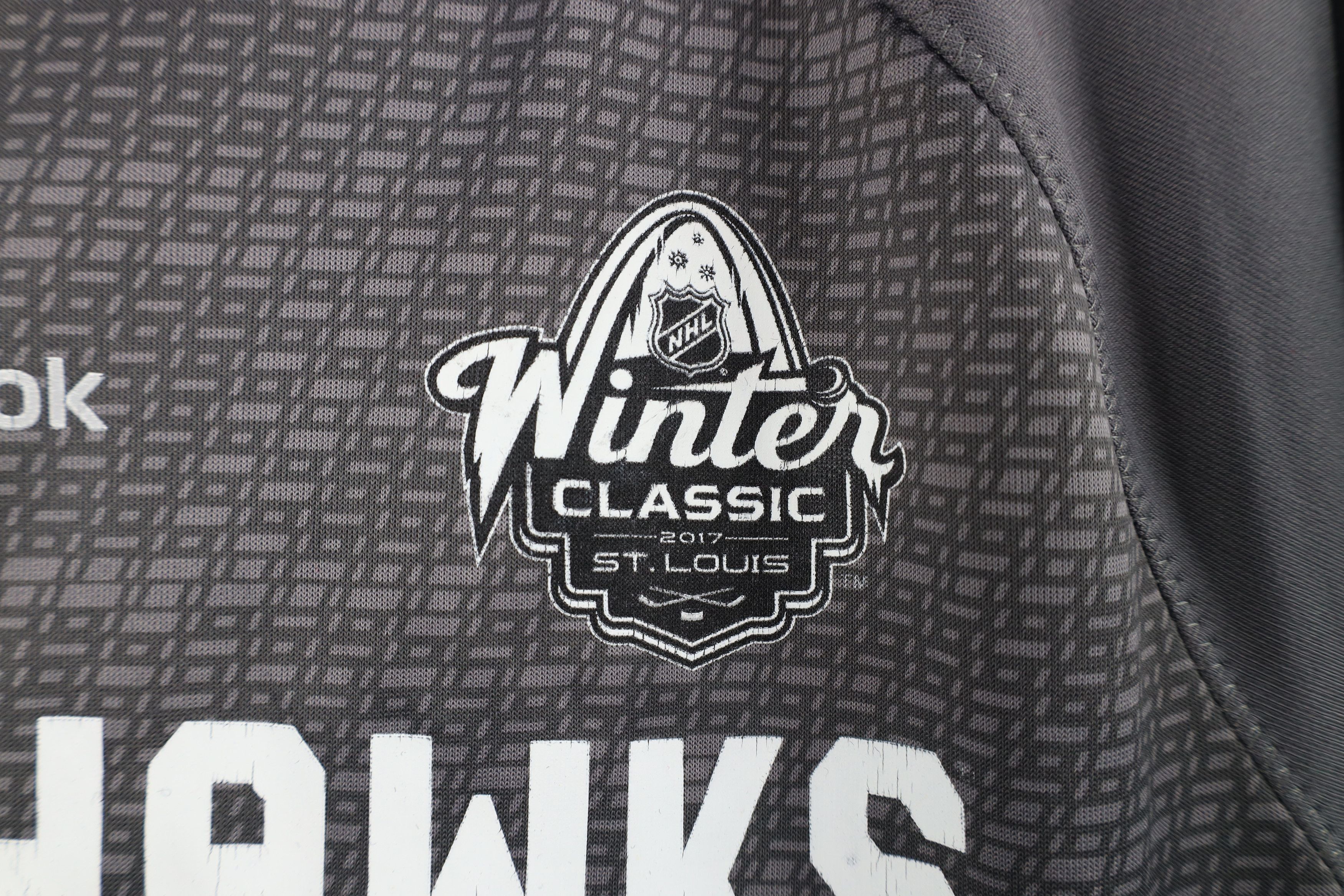 Reebok Reebok Winter Classic Chicago Blackhawks Hockey Hoodie Gray Size US S / EU 44-46 / 1 - 7 Thumbnail