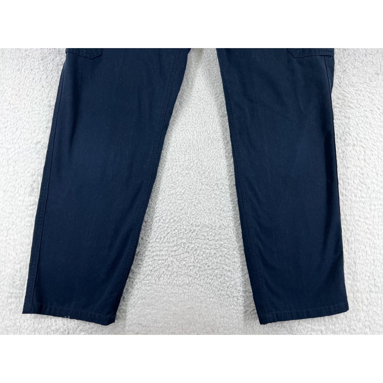 Vintage WearGuard Pants Men 34x34 Blue Cargo Uniform Work Polyester Blend Canvas EMT Trades Size US 34 / EU 50 - 5 Thumbnail