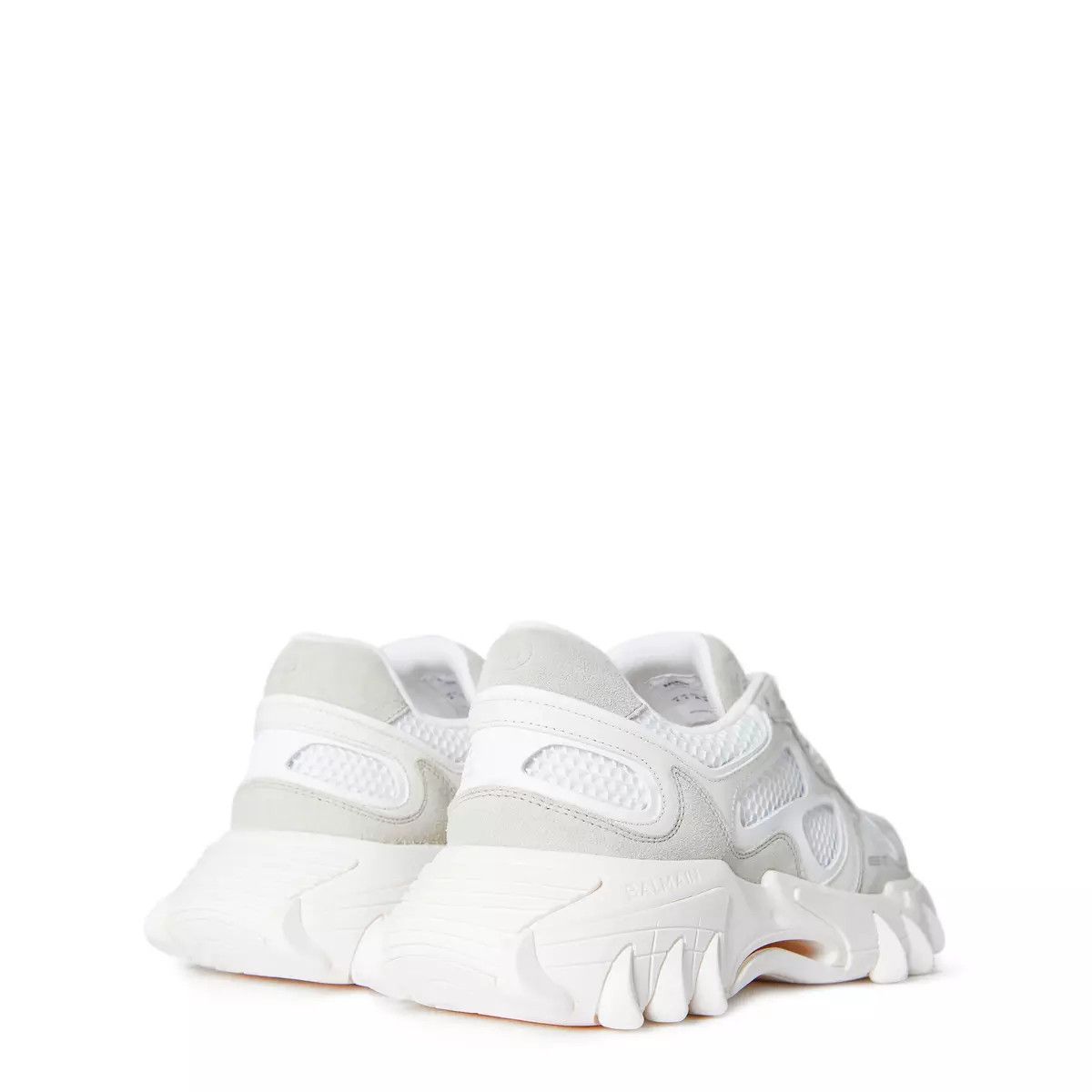 Balmain o1s1wg110425 B-East Low-Top Sneakers in White Size US 8 / EU 41 - 5 Thumbnail
