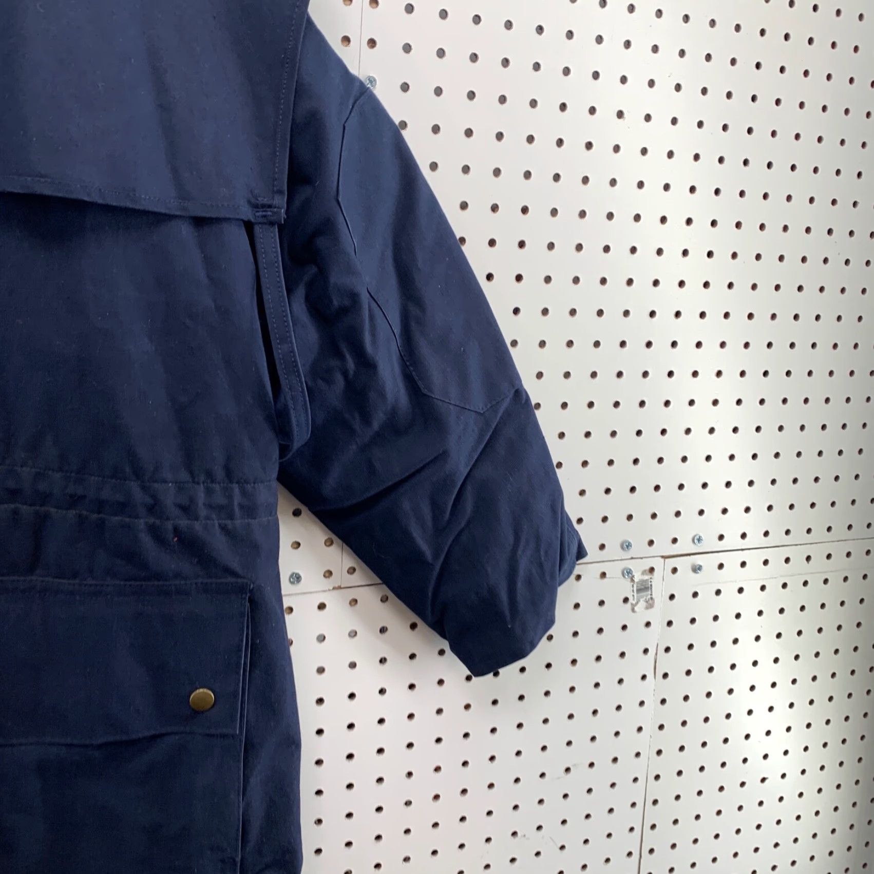 Vintage VINTAGE Australian Stockman Outfitters Hooded Coat Parka Mens L Blue Casual Winter Size US L / EU 52-54 / 3 - 7 Thumbnail