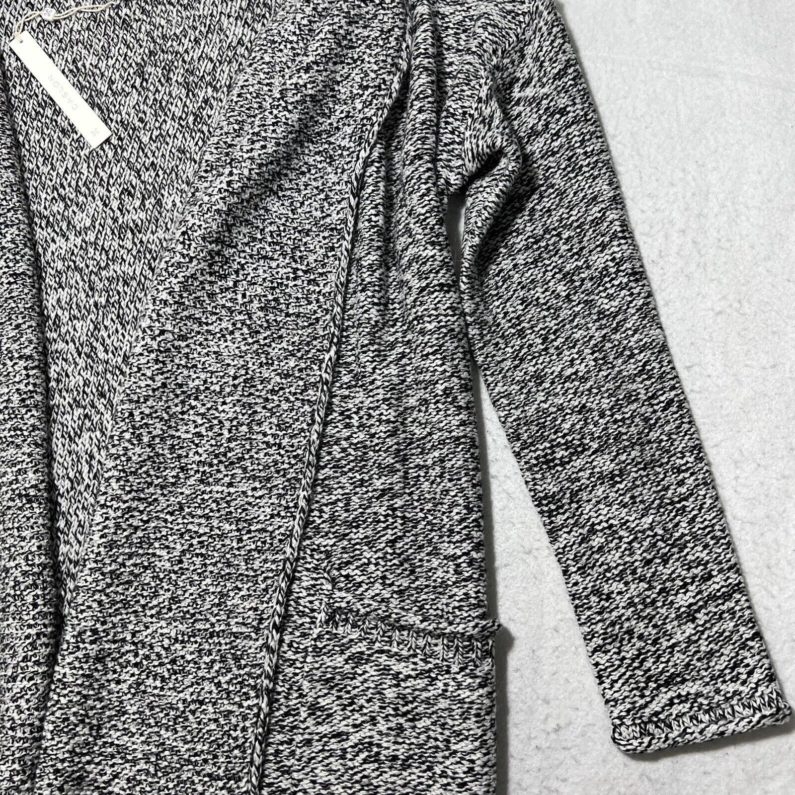 Nordstrom Caslon Women's Small Alpaca Blend Oversized Cardigan Sweater Size S / US 4 / IT 40 - 5 Thumbnail