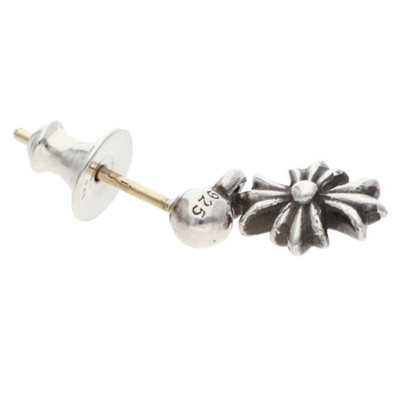 Chrome Hearts Chrome Hearts Tiny ECH Plus Drop Silver Earring Size ONE SIZE - 3 Thumbnail