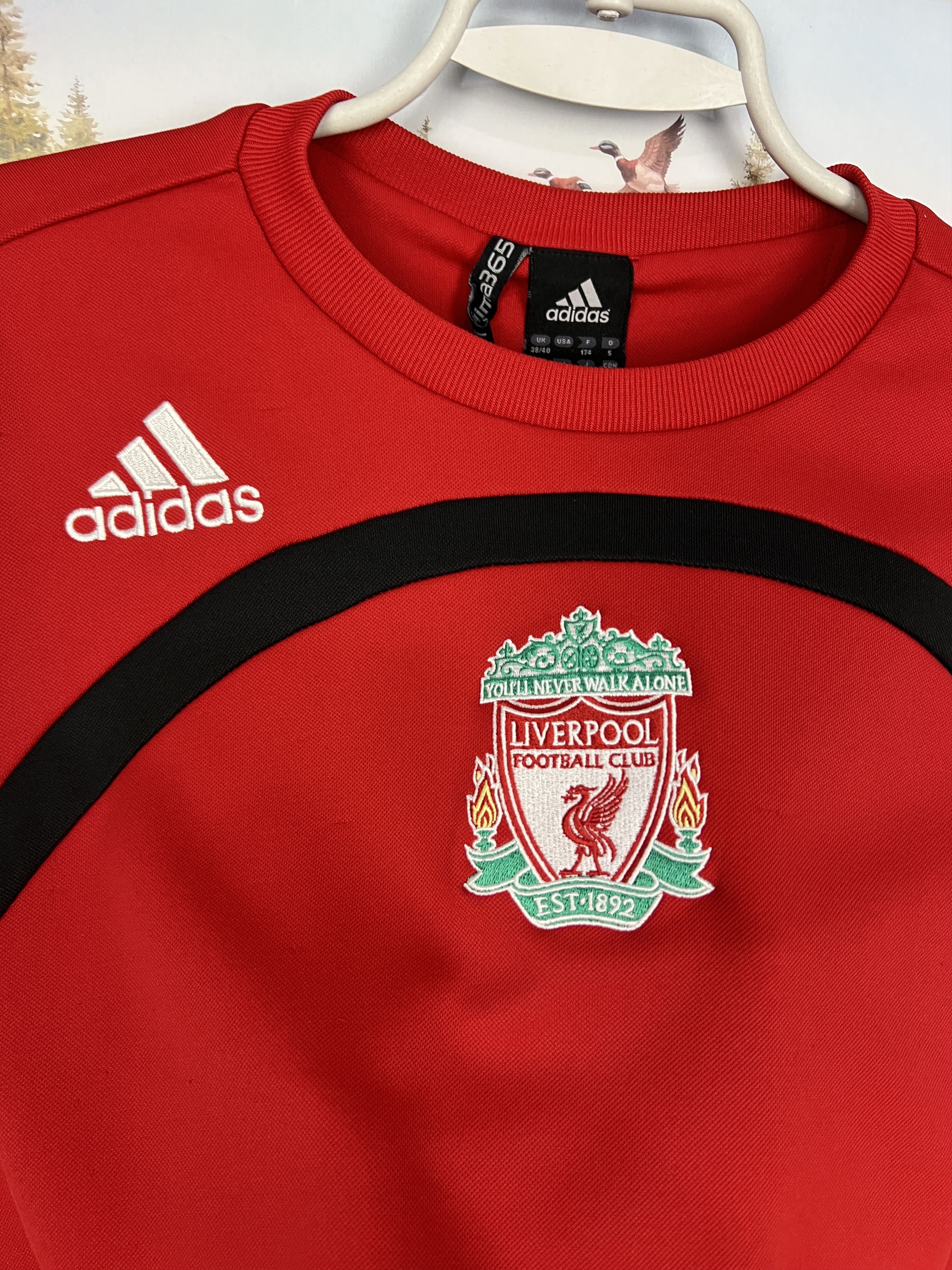 Adidas Vintage Adidas Liverpool Football Sweatshirt Soccer Crewneck Size US M / EU 48-50 / 2 - 3 Thumbnail