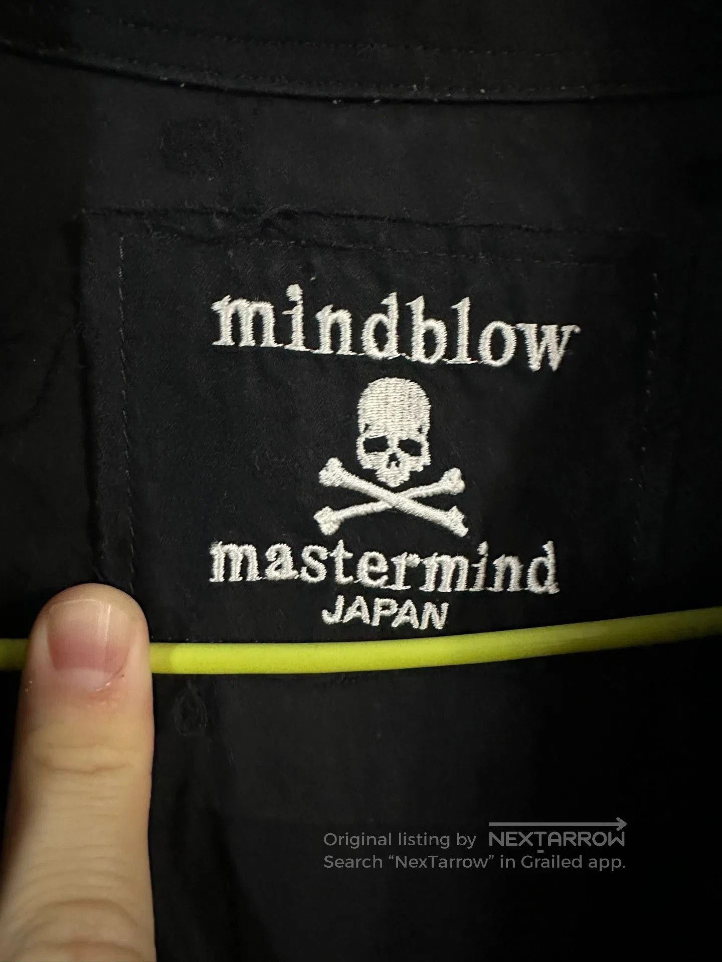 Mastermind Japan Mastermind JAPAN Men's Skull Embroidery Shirt. Size US M / EU 48-50 / 2 - 3 Thumbnail