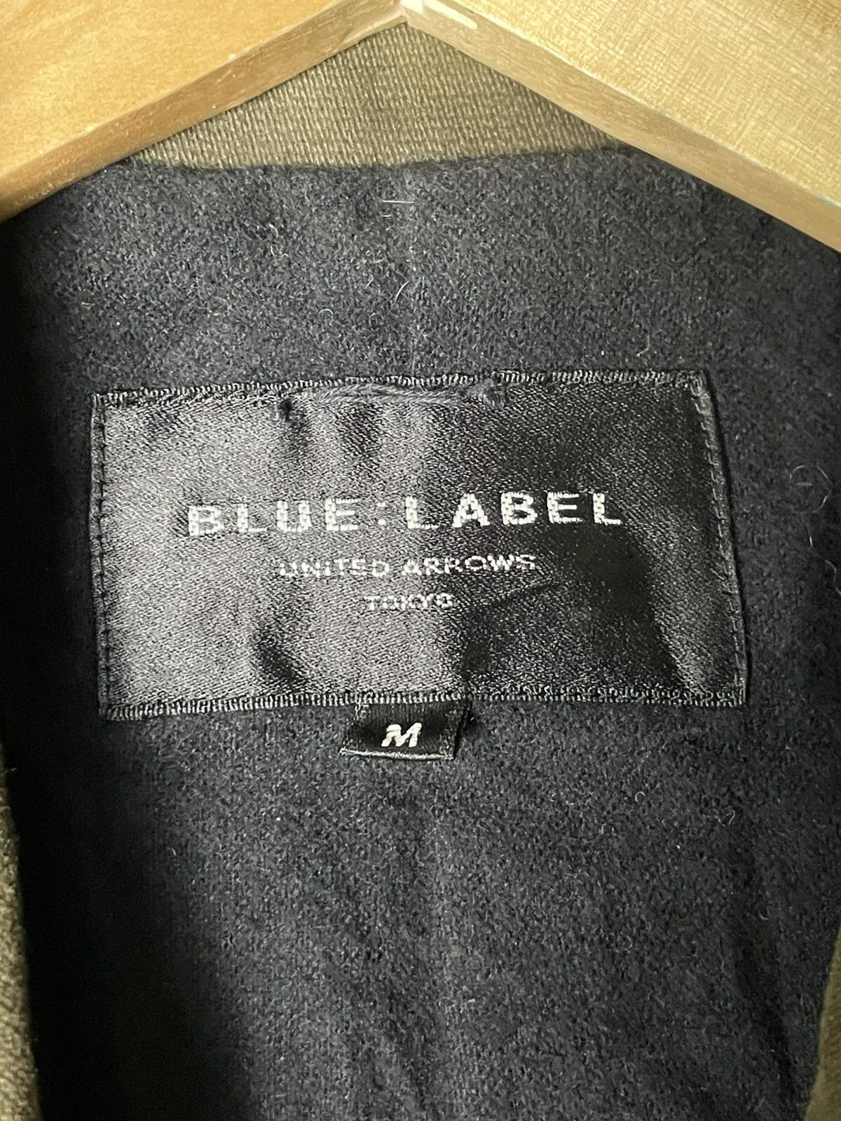 Japanese Brand × United Arrows × Vintage Blue Label x United Arrows Double Breasted Coat (40) Size US M / EU 48-50 / 2 - 7 Thumbnail