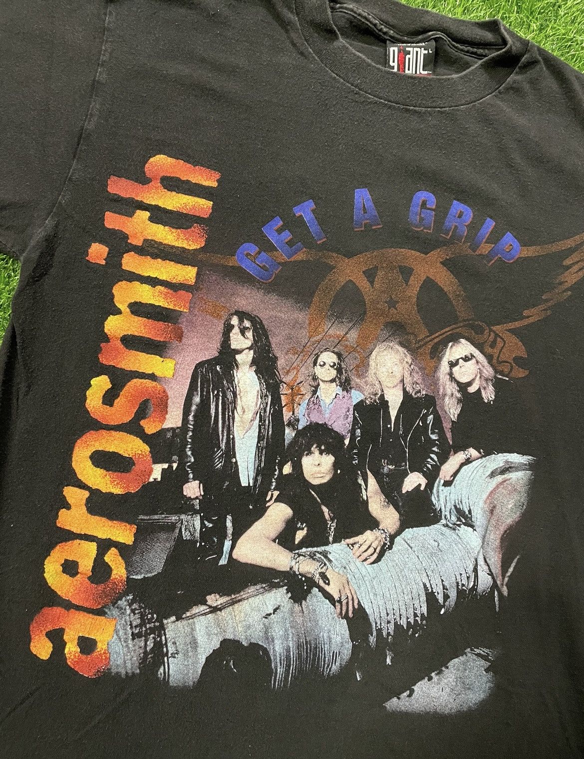 Aerosmith × Vintage Vintage Aerosmith Get A Grip 1994 Tour Tee shirt Size Large Size US L / EU 52-54 / 3 - 3 Thumbnail
