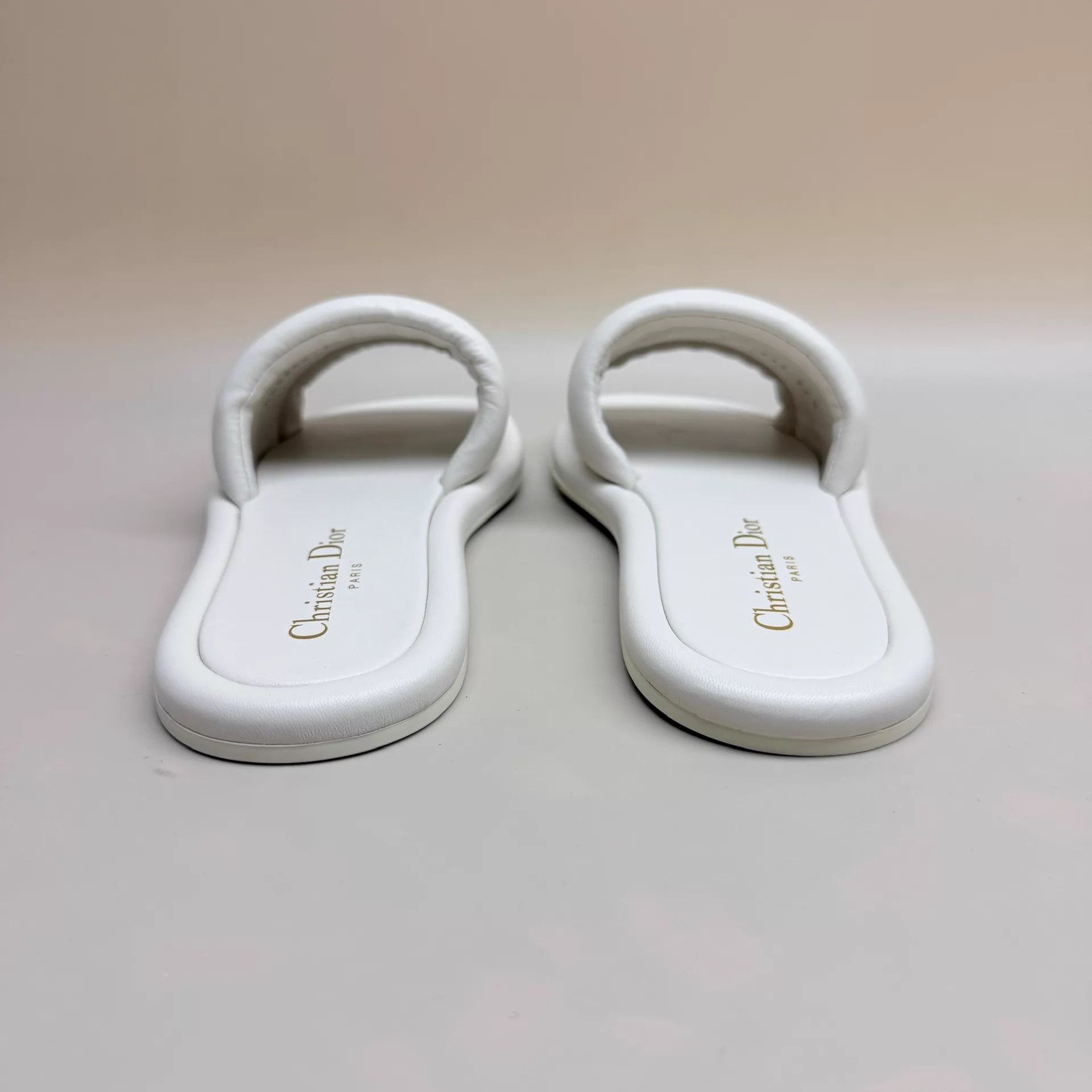 Dior Dior Black & White Logo Slippers 36.5 New Unworn Size US 6 / IT 36 - 3 Thumbnail