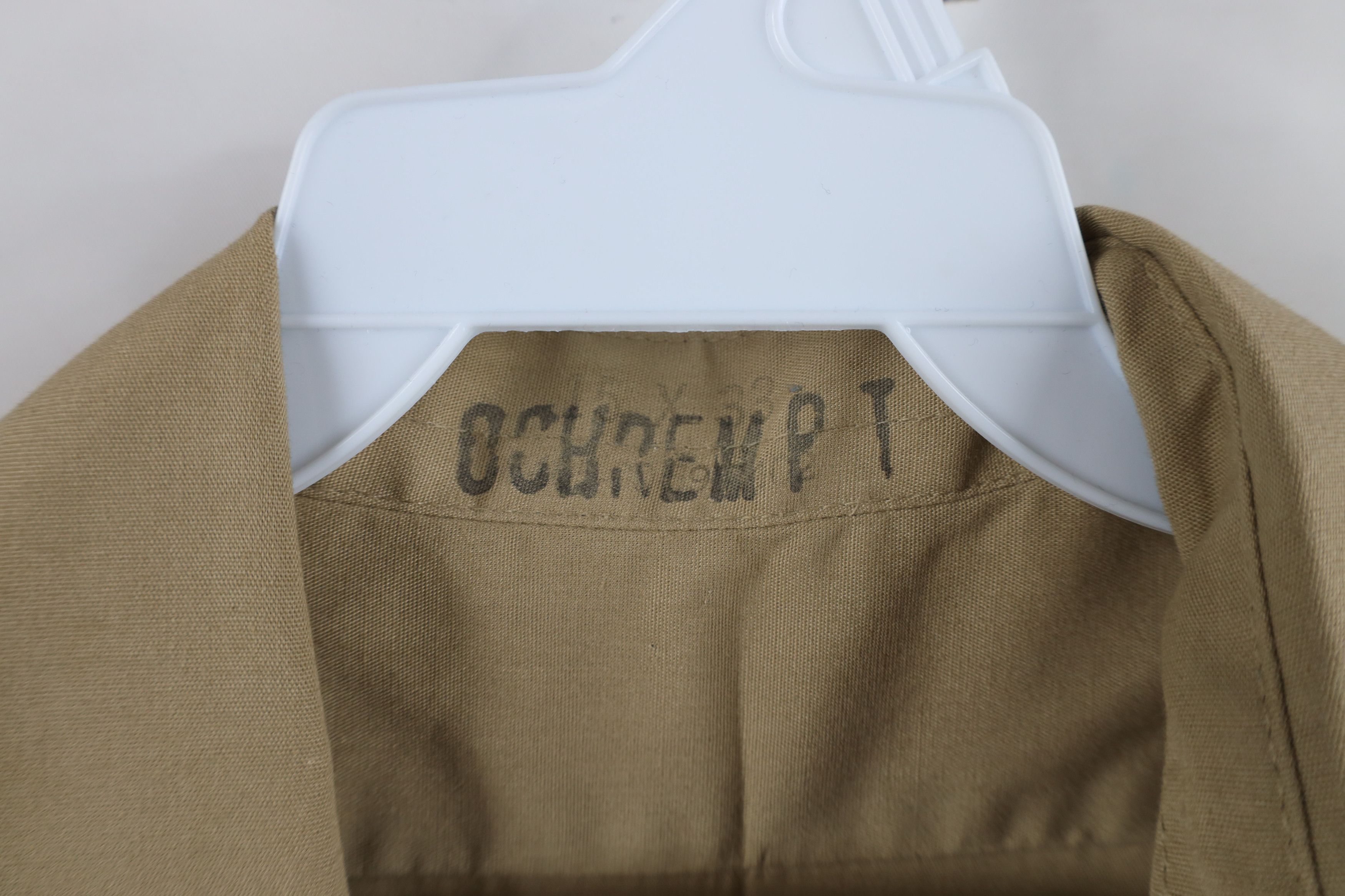 Vintage Vintage 80s Military Marines Collared Button Shirt Khaki USA Size US M / EU 48-50 / 2 - 5 Thumbnail