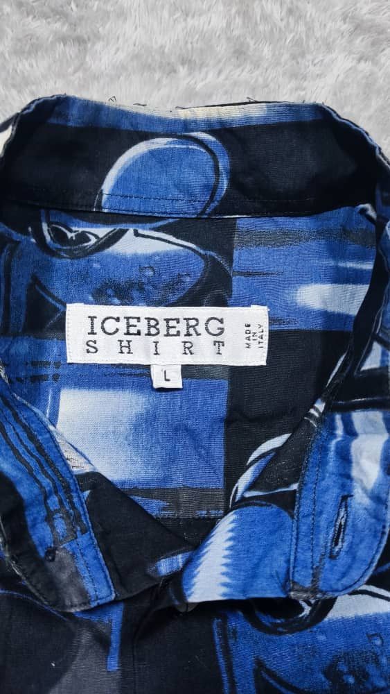 Iceberg × If Six Was Nine × Mickey Mouse VINTAGE ICEBERG X MICKEY MOUSE FULLPRINT L/S BUTTON UP SHIRT Size US L / EU 52-54 / 3 - 3 Thumbnail