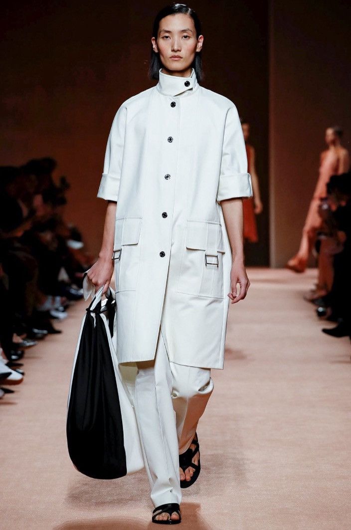 Hermes Hermes SS20 Runway Coat Size XS / US 0-2 / IT 36-38 - 16 Thumbnail