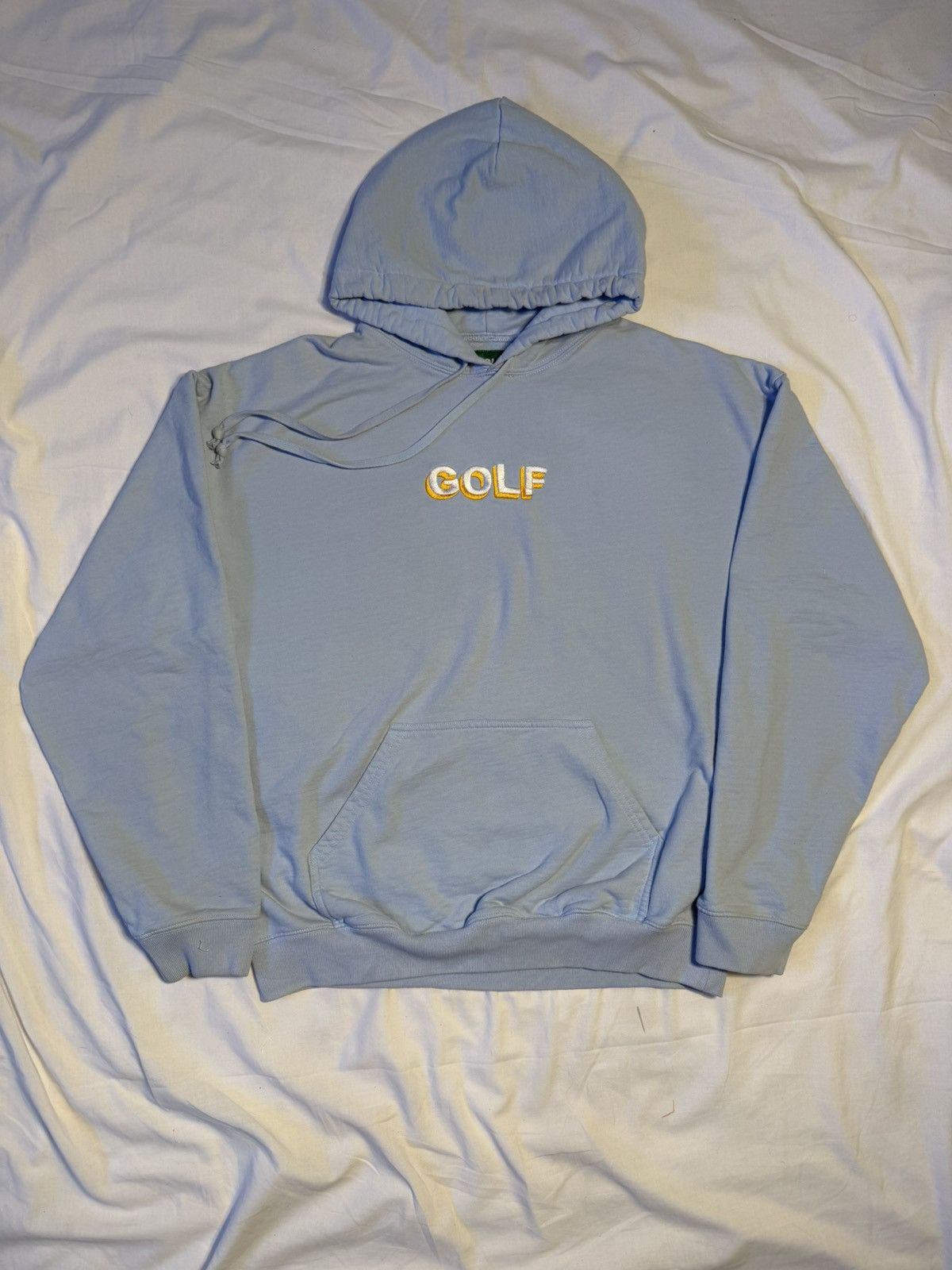 Golf Wang Golf Wang 3D Logo Embroidered Teal Light Blue Hoodie Size US L / EU 52-54 / 3 - 1 Thumbnail