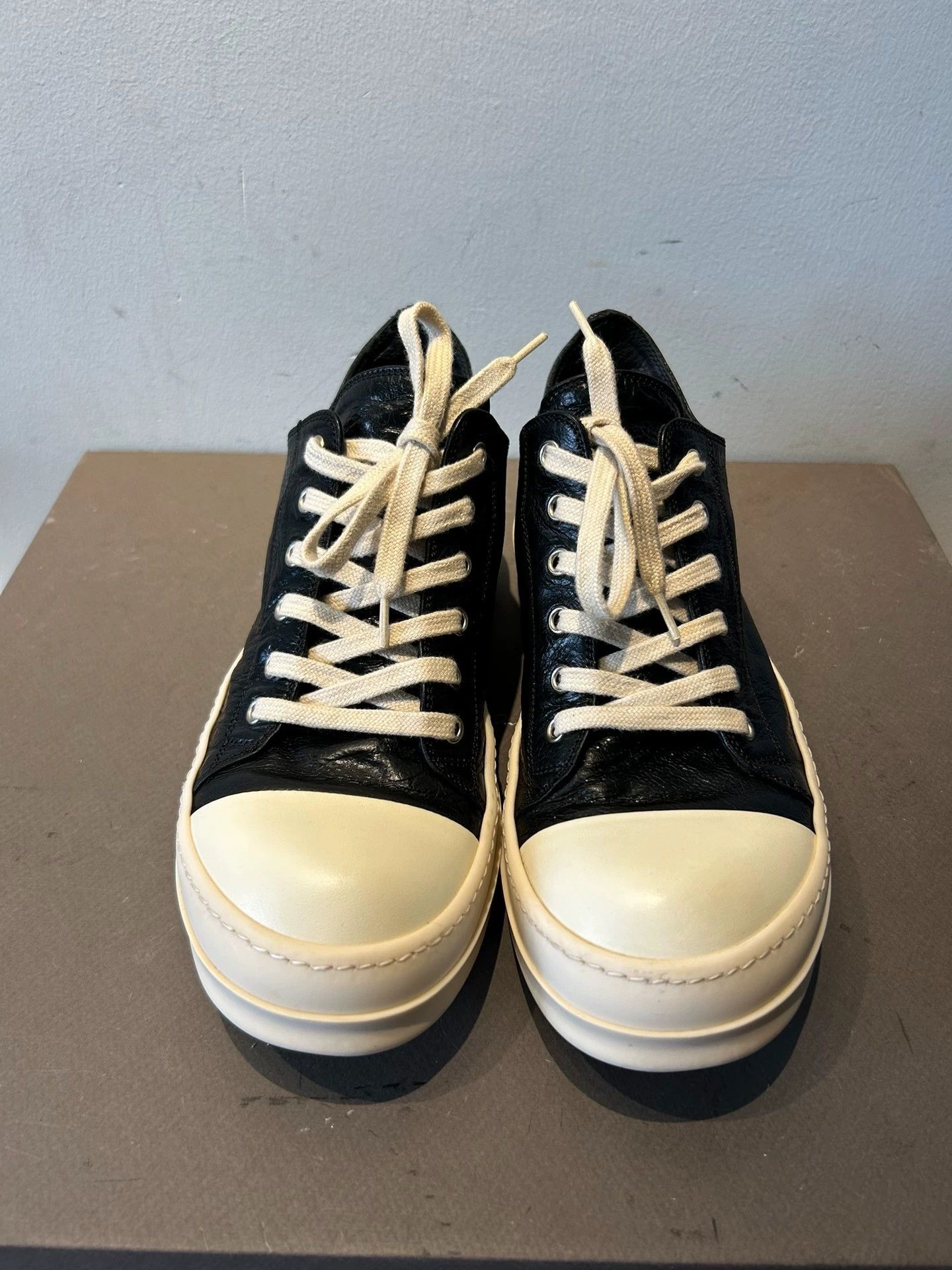 Rick Owens Rick Owens low-top Converse sneakers Size US 8.5 / IT 38.5 - 1 Thumbnail