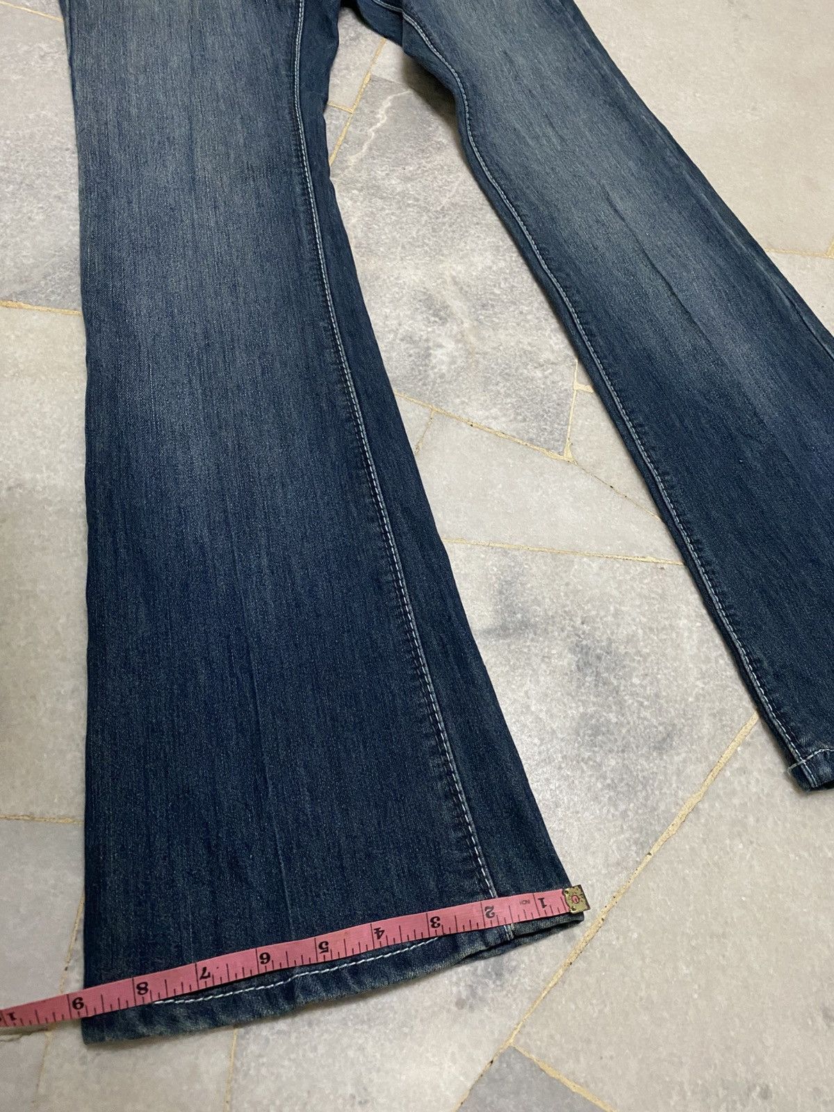 Coogi Vintage COOGI Embroidered Logo Denim Jeans - Y2K Flare Size 30" / US 8 / IT 44 - 20 Thumbnail