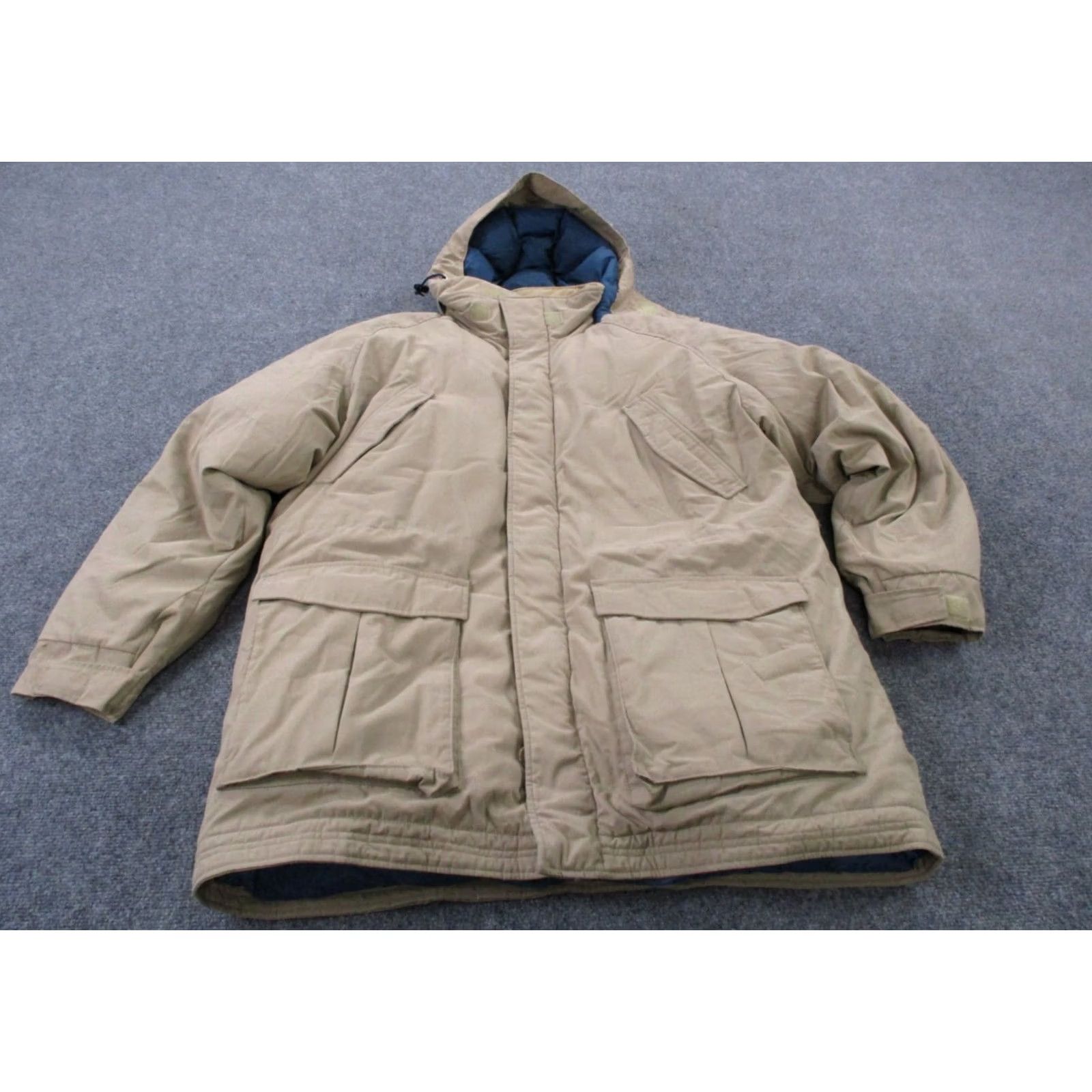 Vintage VINTAGE L.L. Bean Jacket Mens L Beige Goose Down Puffer Outdoors Camping USA Made Size US L / EU 52-54 / 3 - 2 Thumbnail