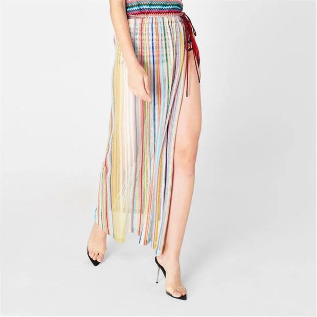 Missoni o1g2r1mq1124 Beachwear Skirt in Multicolor Size 27" / US 4 / IT 40 - 5 Thumbnail