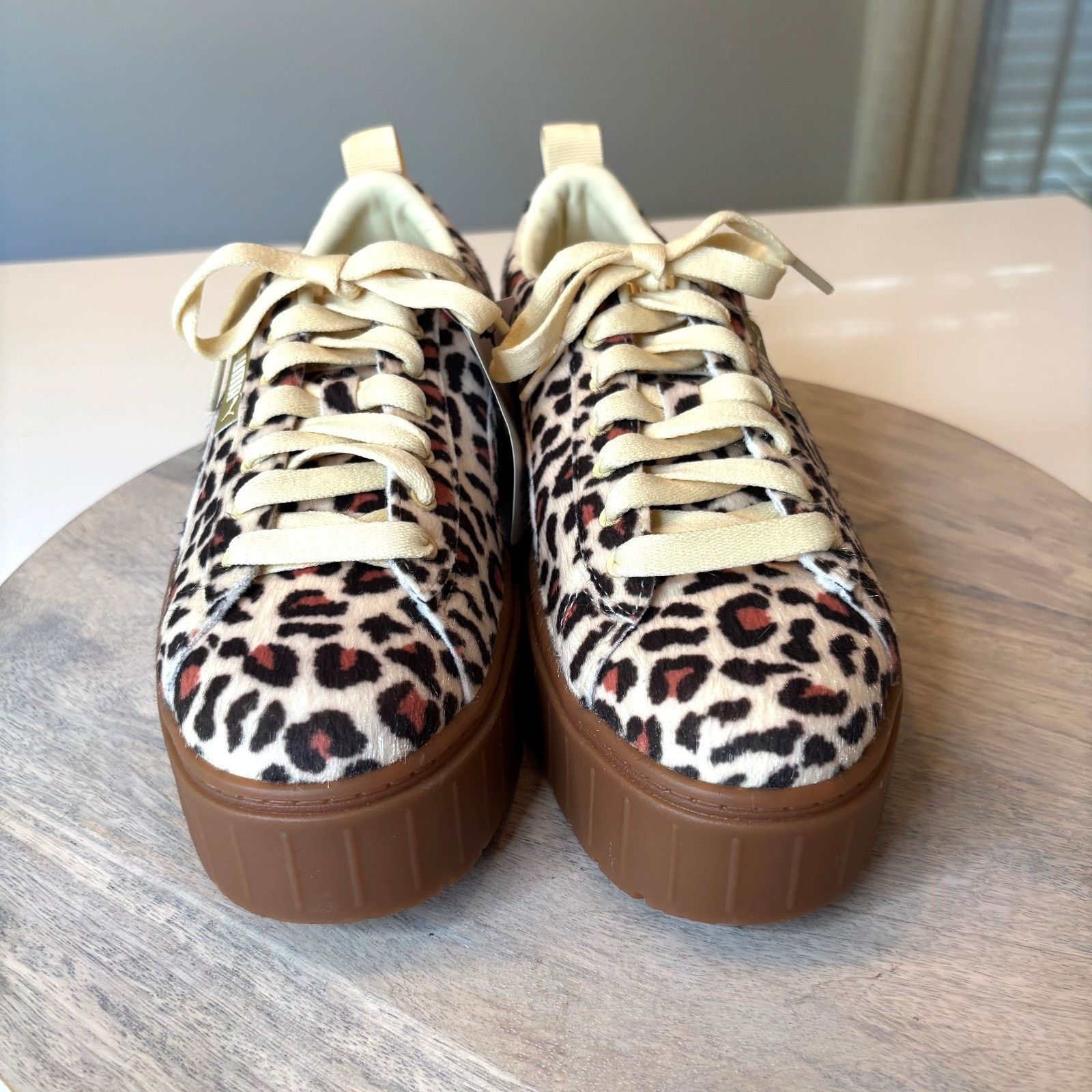 Puma Puma Mayze Leopard Platform Sneakers Women’s Size 8.5 Chunky Size US 8.5 / IT 38.5 - 4 Thumbnail
