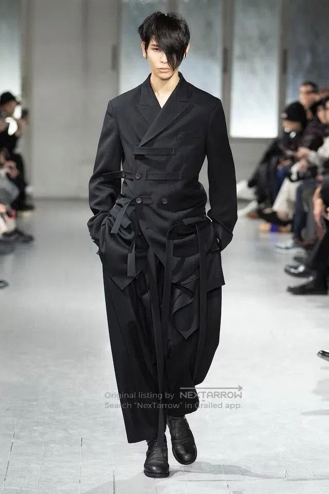 Yohji Yamamoto Yohji Yamamoto Dropped Crotch Pants. Size US 28 / EU 44 - 4 Thumbnail