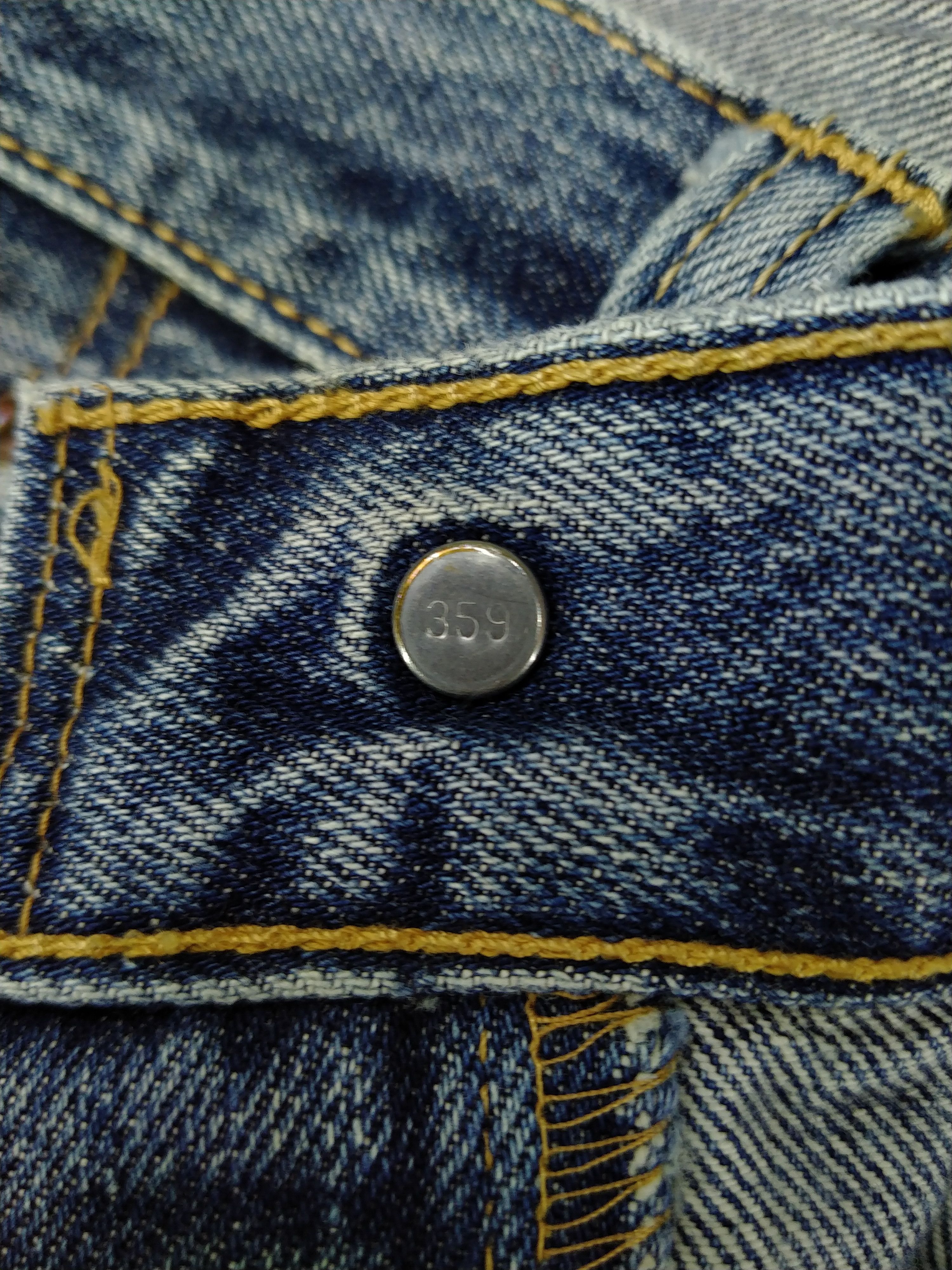Japanese Brand Blue Distressed Vintage Levi's 501 34x26.5 Denim -JN257 Size US 34 / EU 50 - 9 Thumbnail