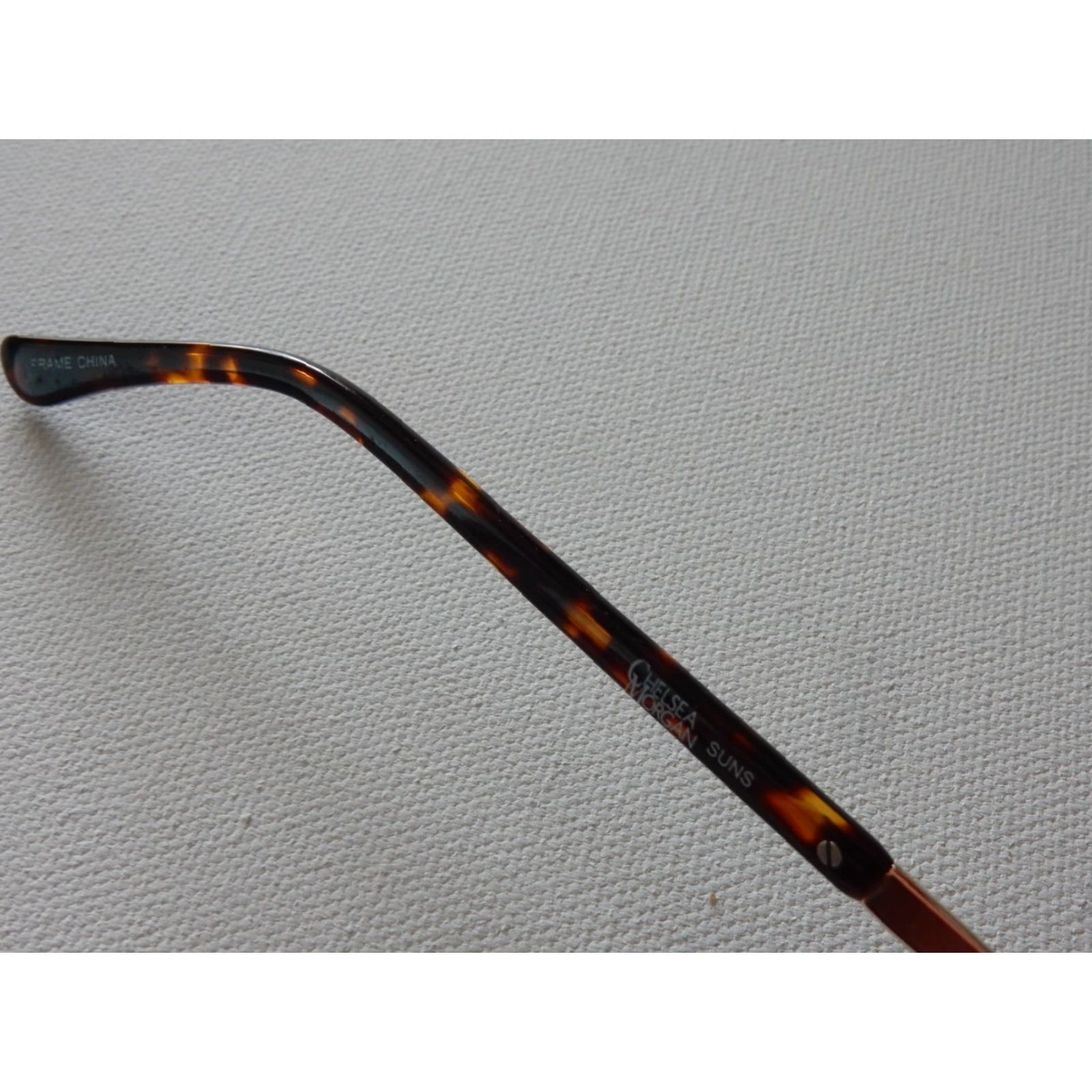 Vintage VINTAGE Chelsea Morgan Women's Sunglasses Frames Only 58mm Brown Prescription 2020s Size ONE SIZE - 5 Thumbnail