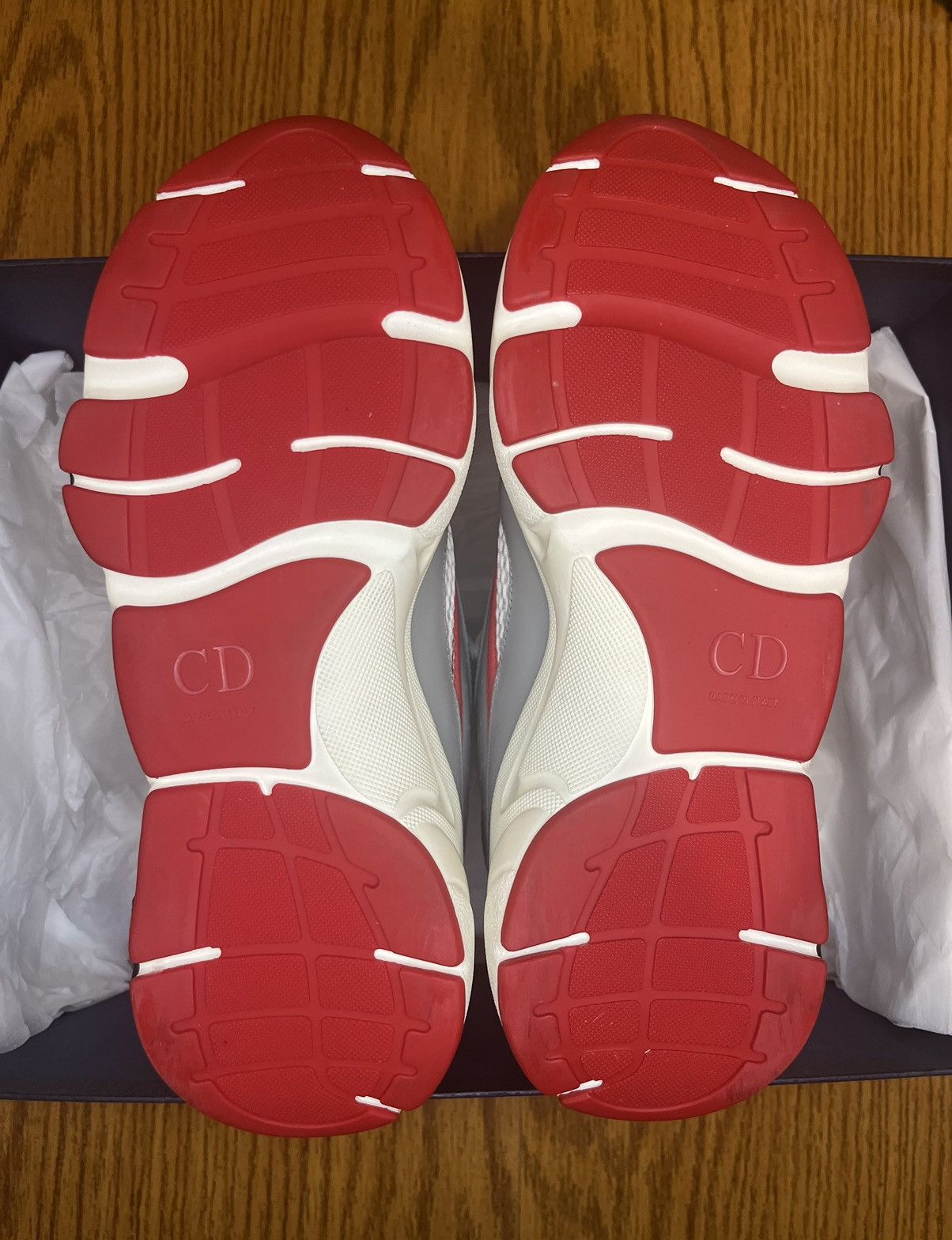 Dior Dior B22 Sneaker (Red/Blue) Size US 7 / EU 40 - 6 Thumbnail
