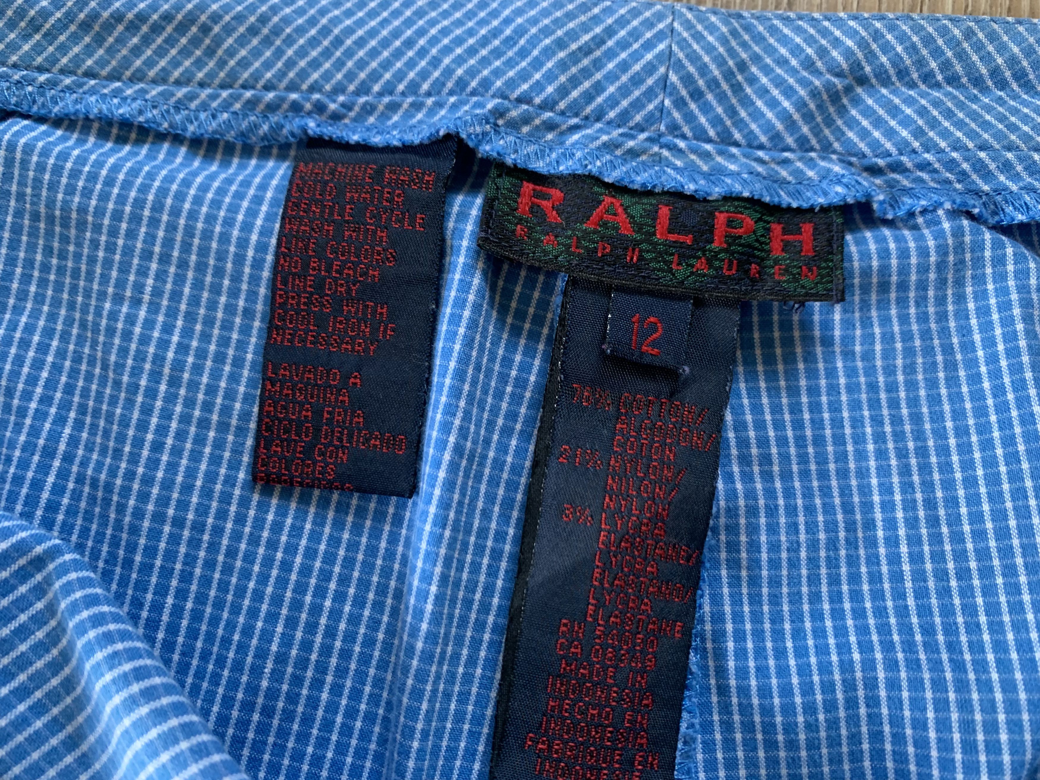 Lauren Ralph Lauren × Ralph Lauren Ralph Lauren Plaid Cotton Pants Size 30" / US 8 / IT 44 - 6 Thumbnail