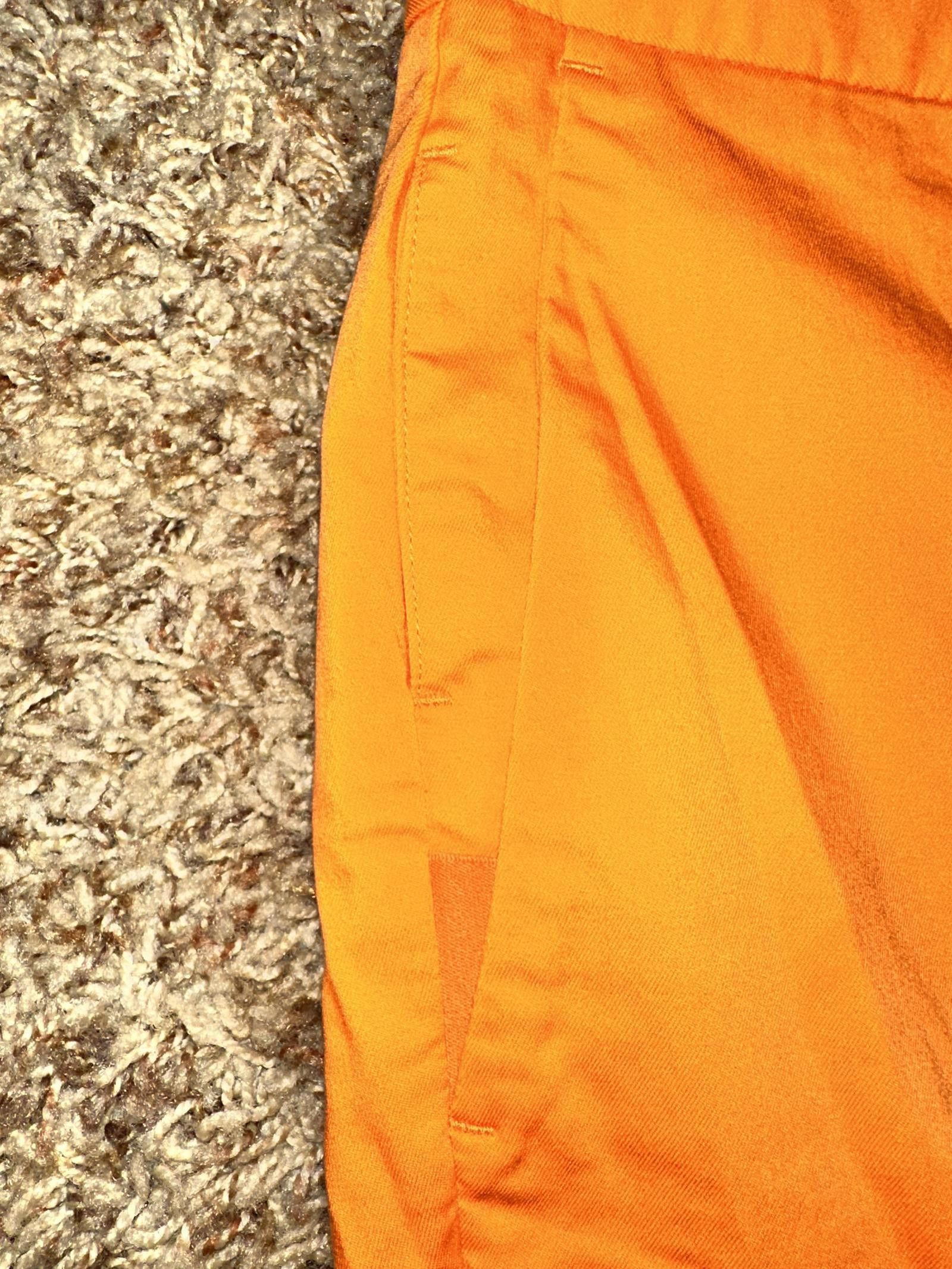 Nike Nike Golf Mens Dri-Fit Modern Fit Orange Shorts Sample Size US 34 / EU 50 - 3 Thumbnail