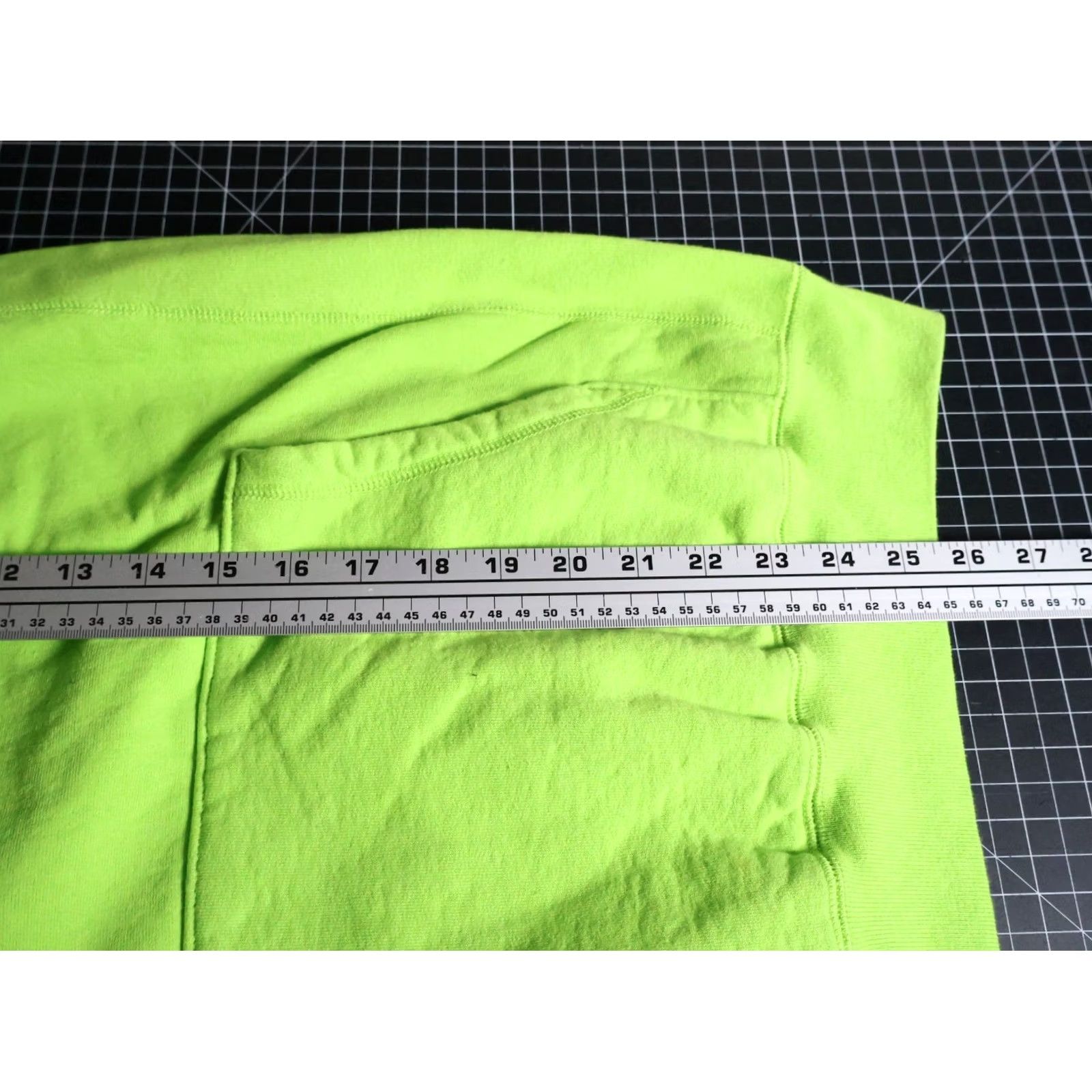 Awake NY Awake Hoodie Men Medium Lime Green Embroidered Sweatshirt Heavyweight Cotton Fleece Pockets Retro 90s Size US M / EU 48-50 / 2 - 7 Thumbnail
