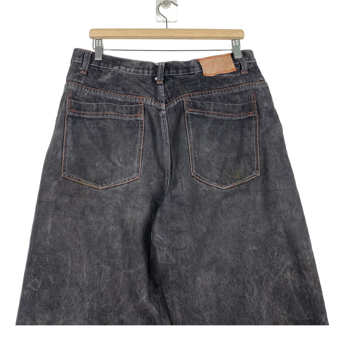 Sean John × Vintage 💥90s SEAN JOHN PAINTER JEAN DENIM STREETWEAR Size US 34 / EU 50 - 9 Thumbnail