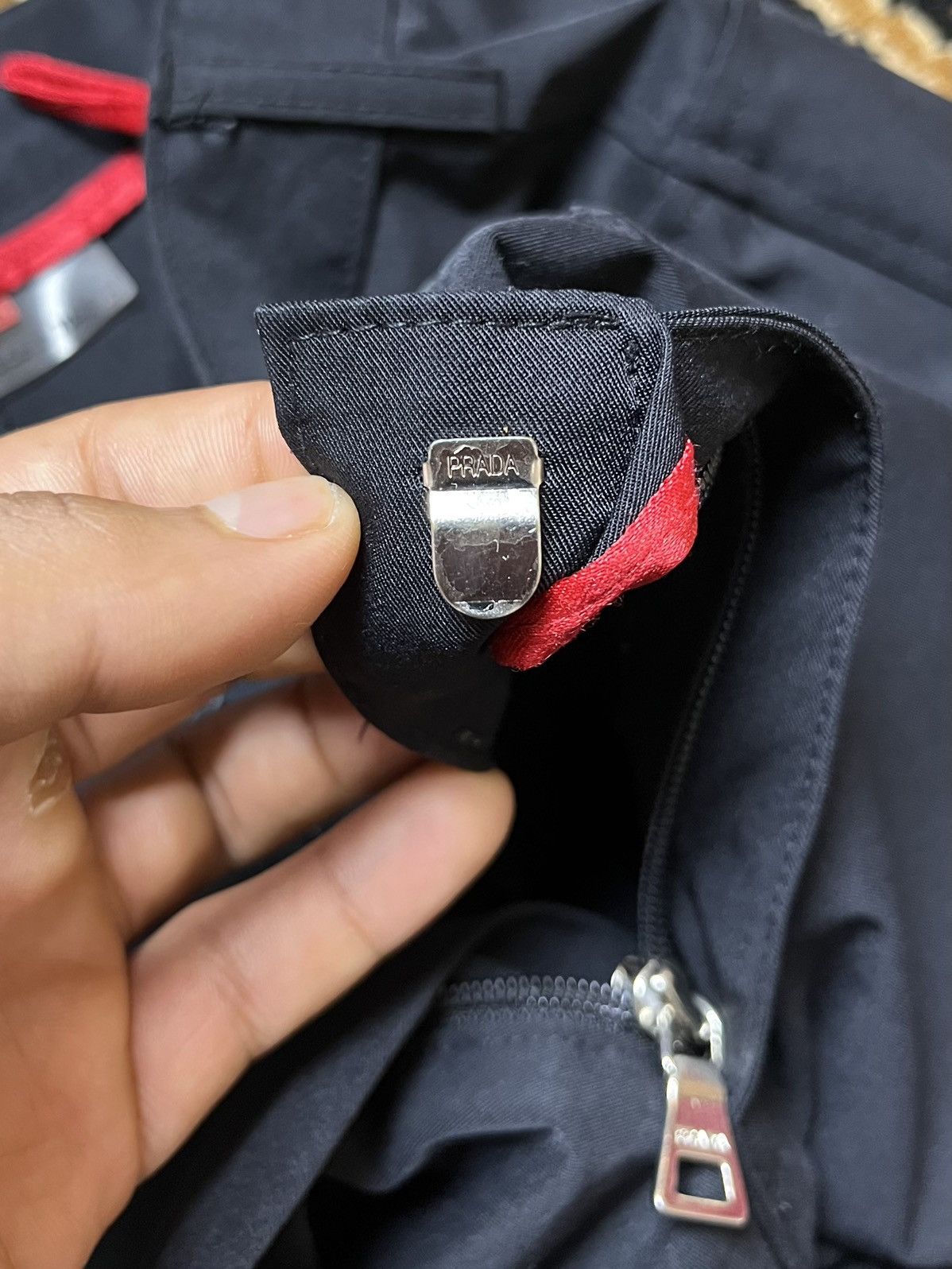 Prada 90’s Prada Nylon Suit Trouser Size US 33 - 8 Thumbnail