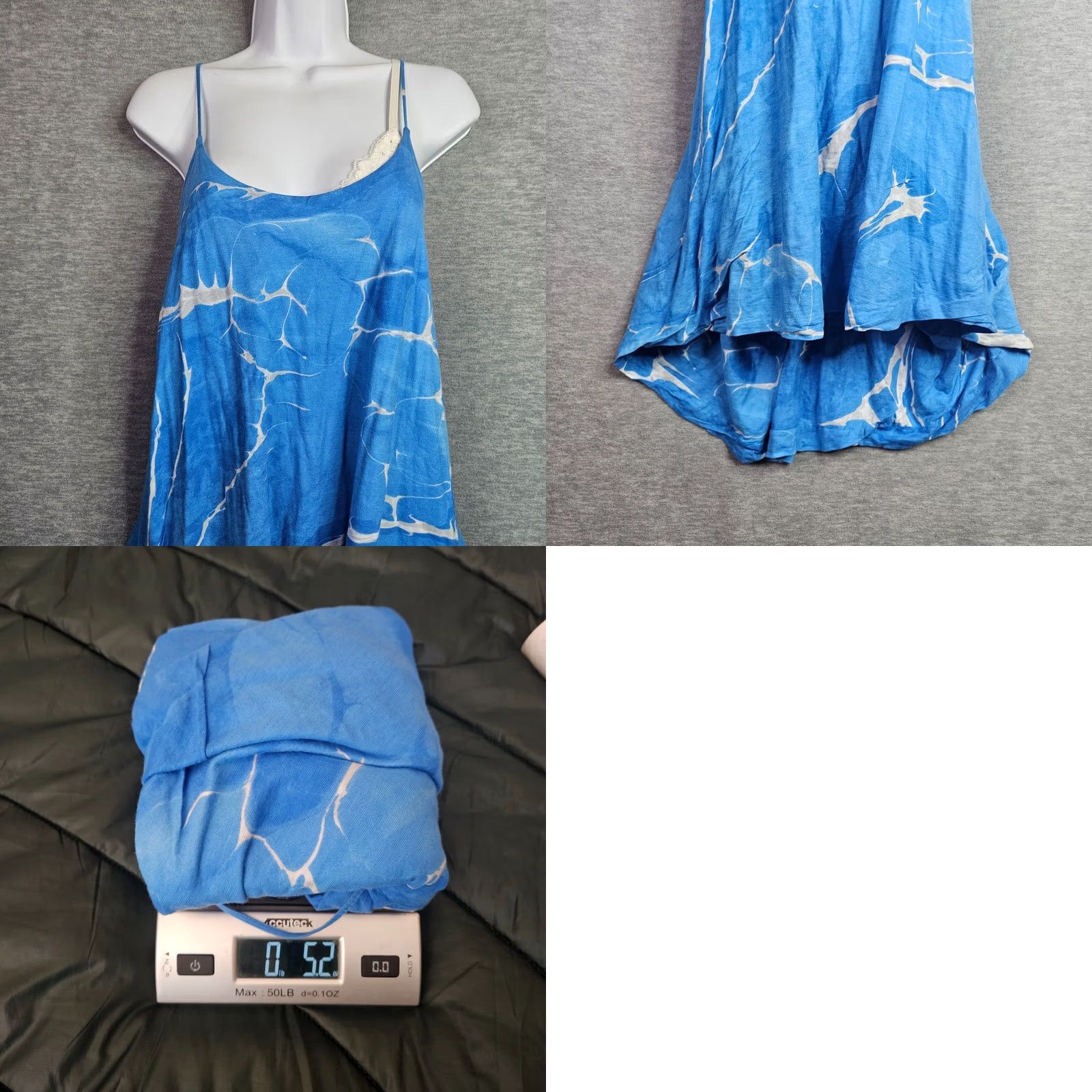 Ralph Lauren Ralph Lauren Blue Tie Dye Cami Tank Top Women XS Sleeveless Strap Tank Top Casual Style Size XS / US 0-2 / IT 36-38 - 9 Thumbnail
