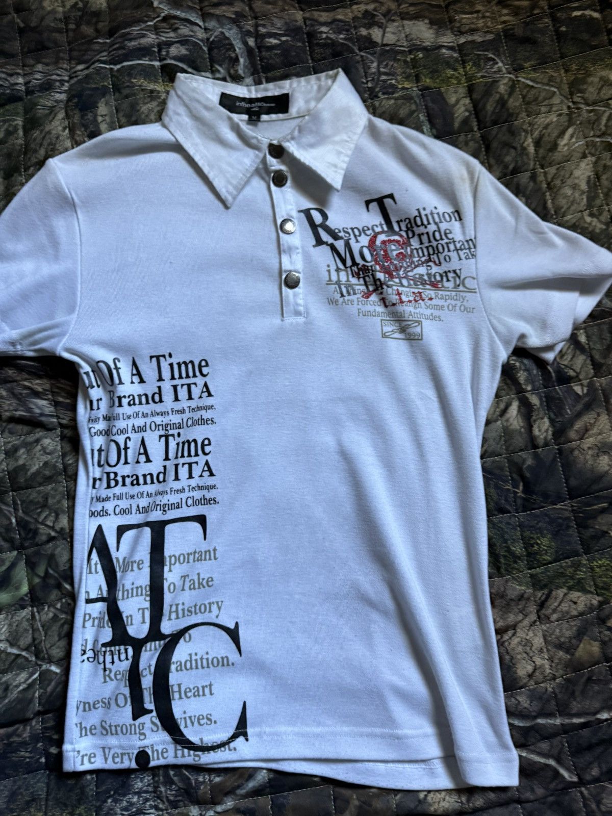 In The Attic In the attic Poem button shirt Size US S / EU 44-46 / 1 - 1 Thumbnail