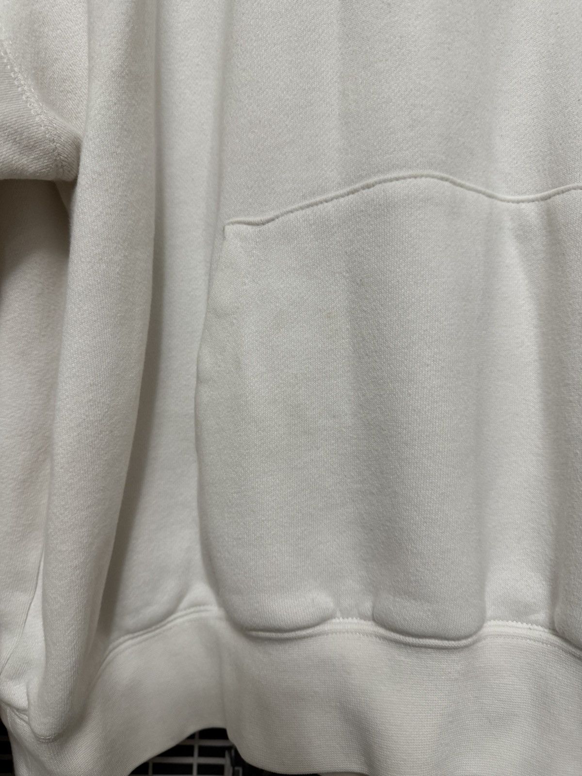 🔥Fear of God Essentials Boxy 3M Graphic Hoodie SZ Med White