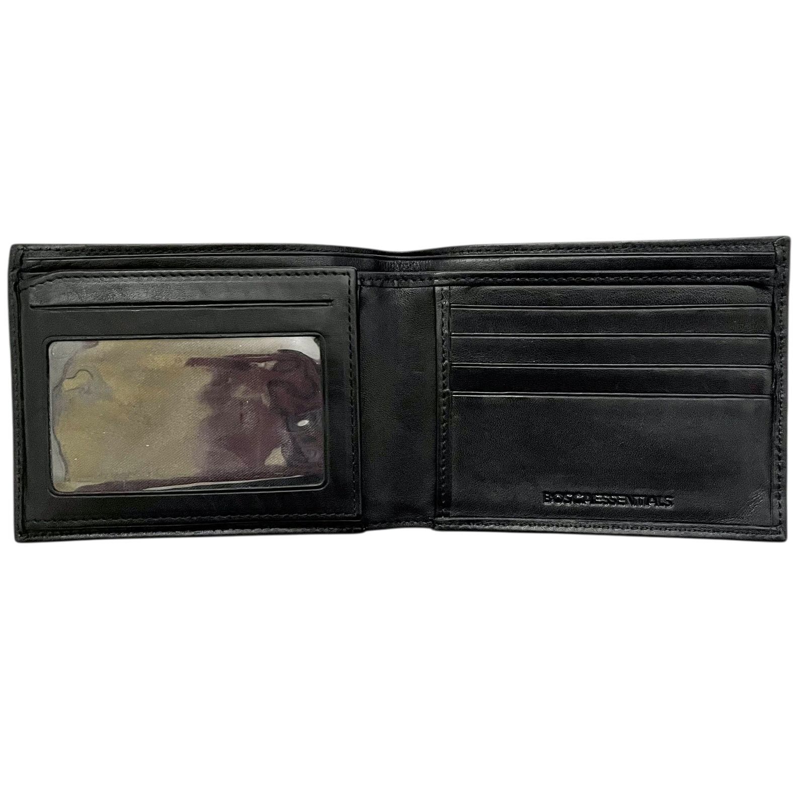 Bosca Bosca Essentials Black Old Leather Continental ID Wallet Size ONE SIZE - 3 Thumbnail