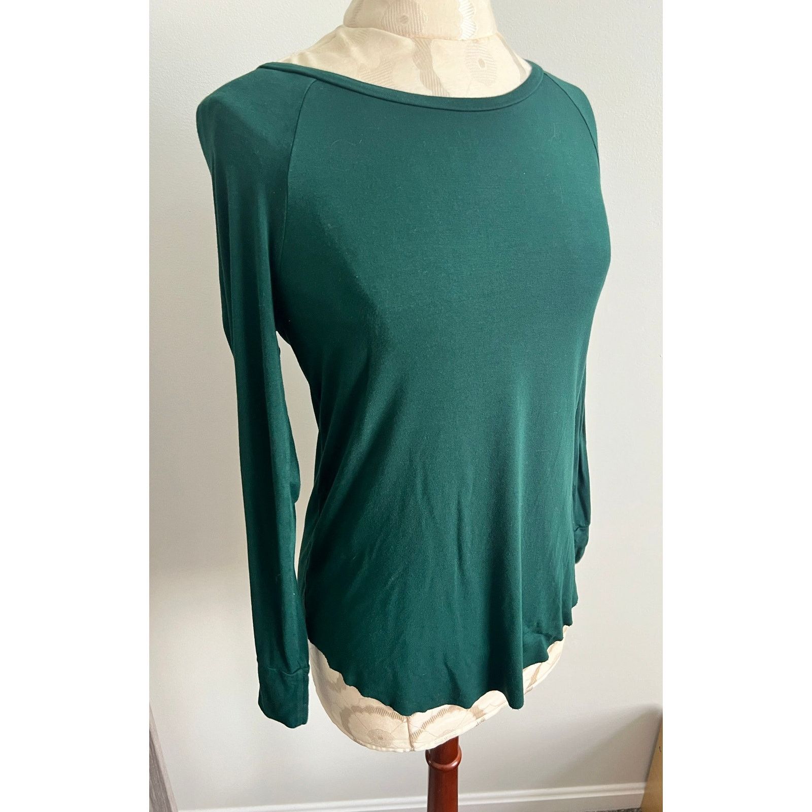 American Eagle Outfitters AEO Junior's Soft & Sexy Long Sleeve Jegging T-shirt XS Size XS / US 0-2 / IT 36-38 - 2 Thumbnail