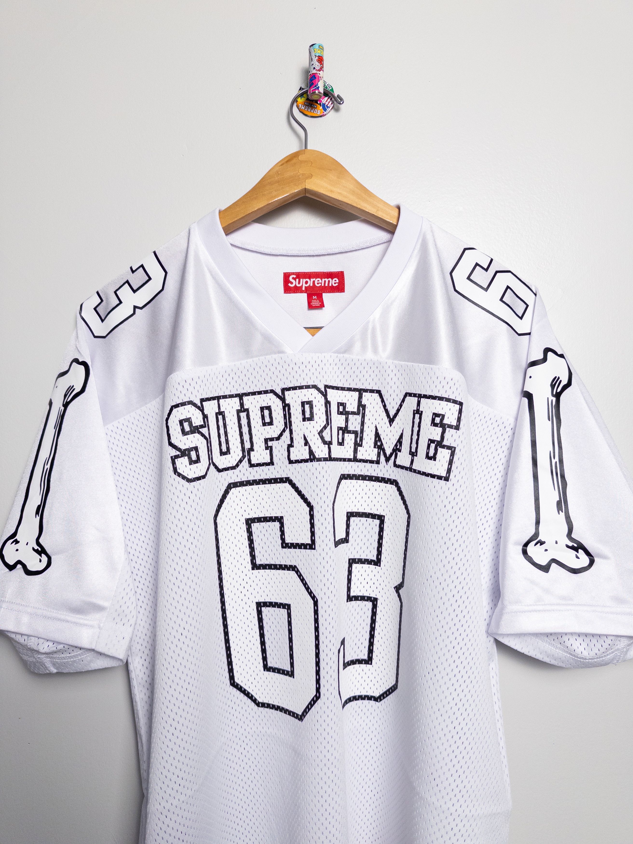 Supreme BONES FOOTBALL JERSEY Size US M / EU 48-50 / 2 - 3 Thumbnail