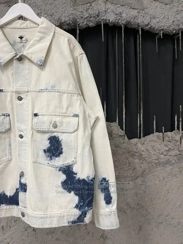 Dior Dior Off-White Cotton Long Sleeve Jacket . Size US M / EU 48-50 / 2 - 3 Thumbnail