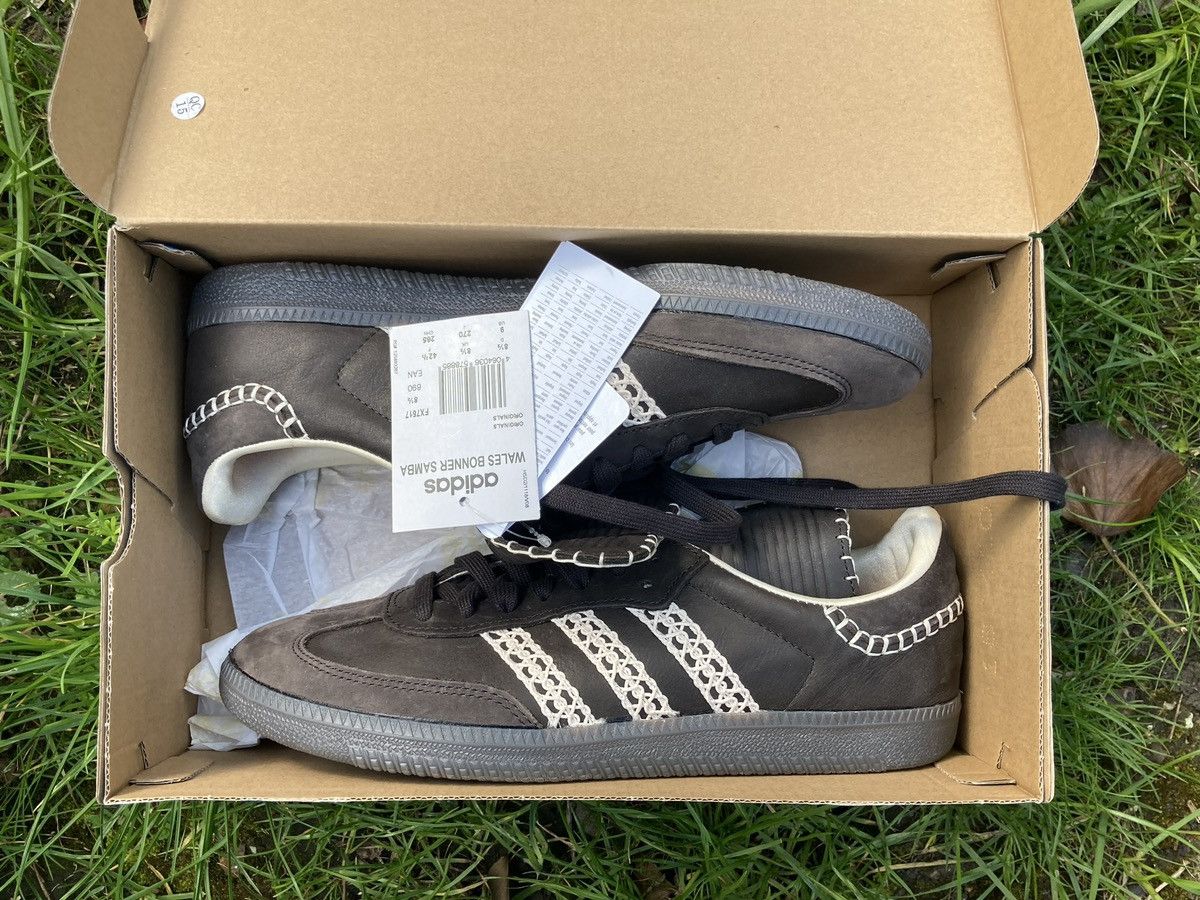 adidas gazelle silver green womens adidas Samba Pony Tonal Wales Bonner Core Black  Holy Ground