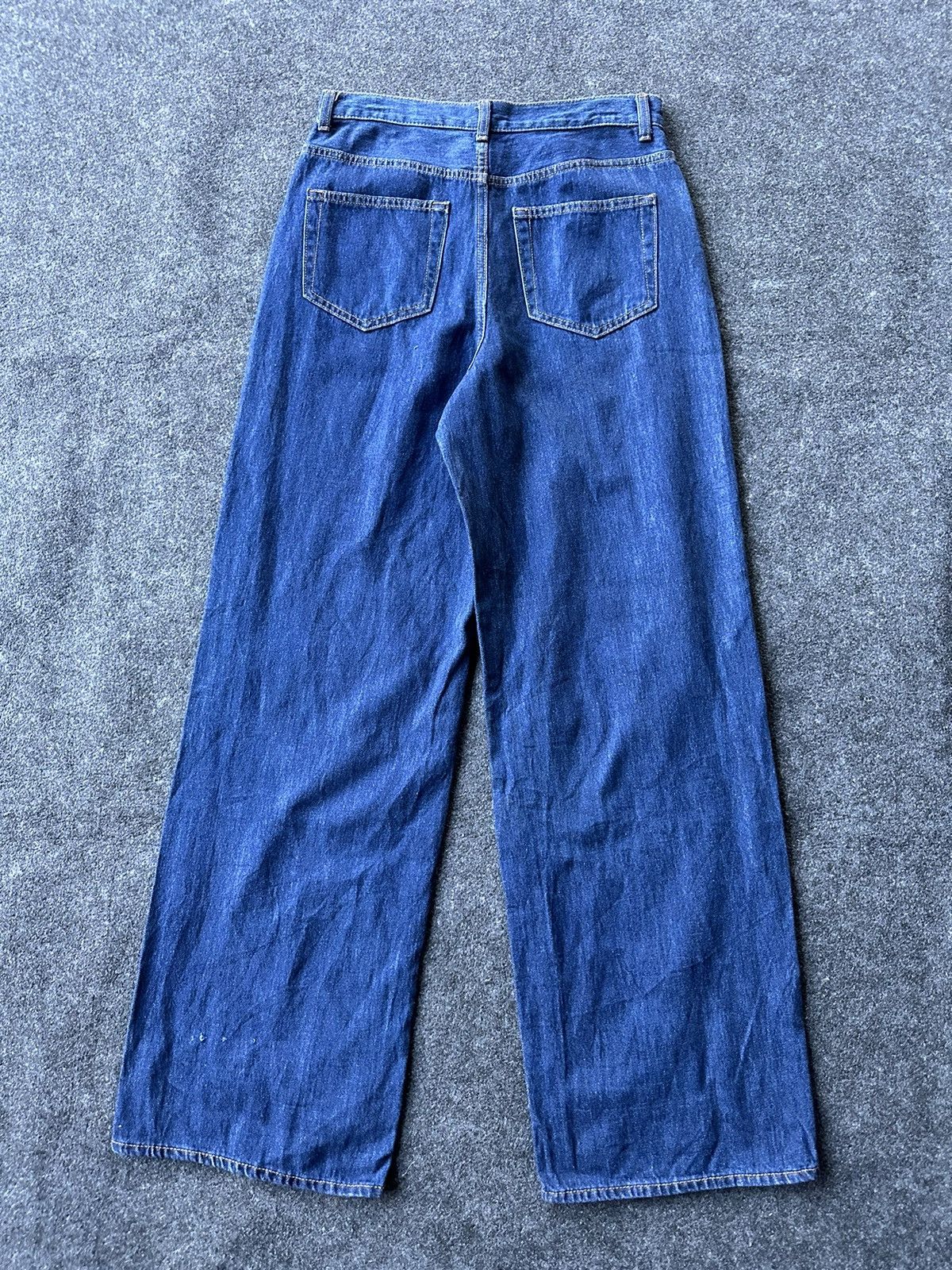 GU × Japanese Brand × Uniqlo Vintage Gu Uniqlo Super Baggy Loose Denim D143 Size US 30 / EU 46 - 3 Thumbnail