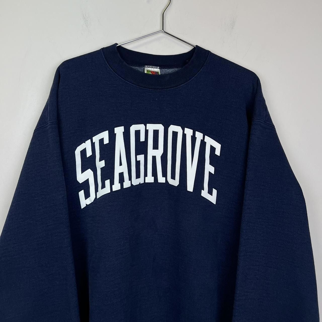 Fruit Of The Loom Vintage Seagrove Sweatshirt - Cozy and Stylish 90s FOTL Size US XL / EU 56 / 4 - 2 Thumbnail