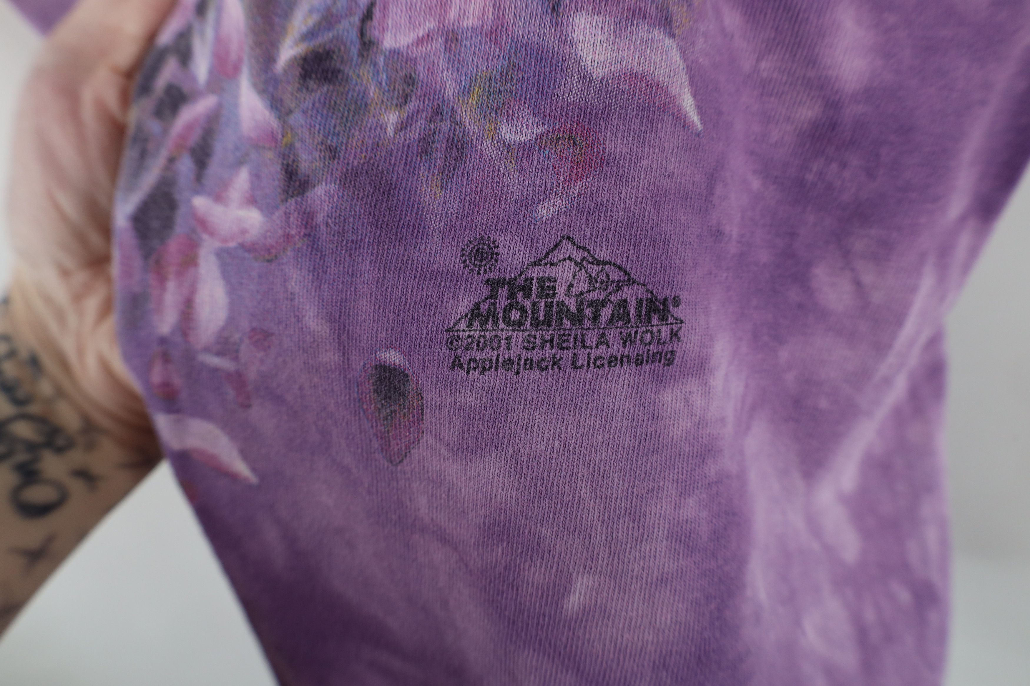 Vintage Vintage Y2K Streetwear Fairy Acid Wash T-Shirt Purple Size US M / EU 48-50 / 2 - 9 Thumbnail