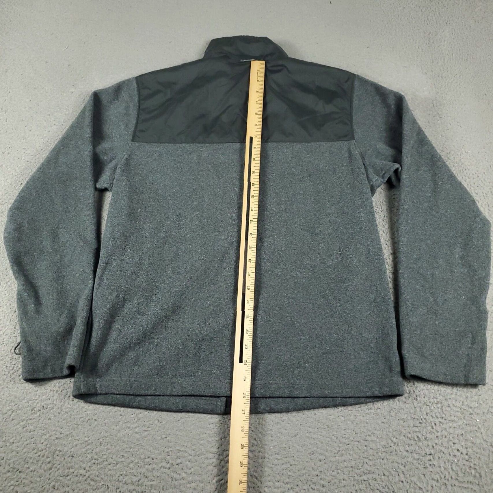 Vintage Columbia Men Sweater Full Zip Gray Fleece Mock Neck Classic Logo Pockets Regular Size M Size US M / EU 48-50 / 2 - 6 Thumbnail