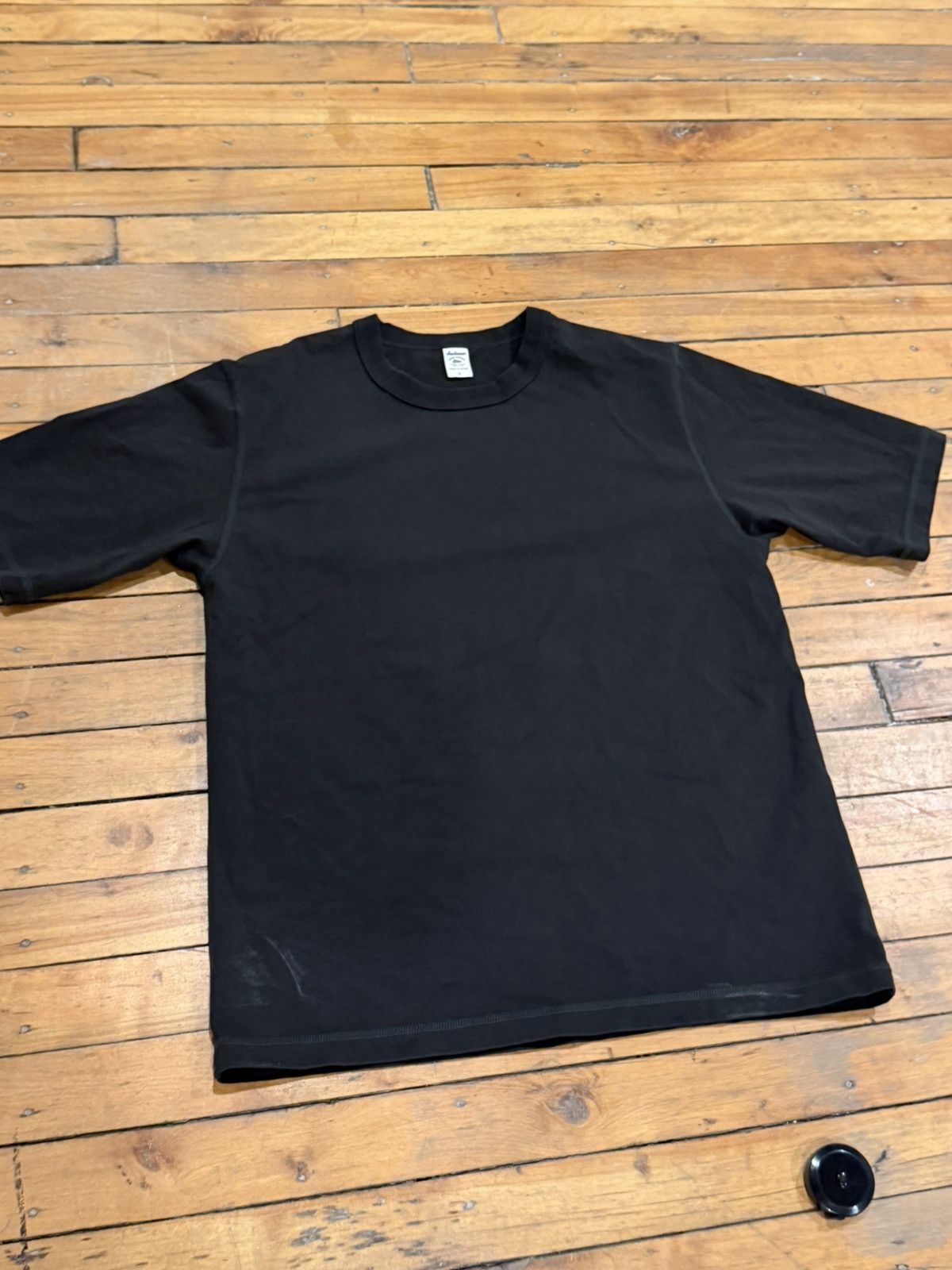 Jackman Jackman Tanabe Meriyasu Black Japanese T-Shirt Size US L / EU 52-54 / 3 - 1 Thumbnail