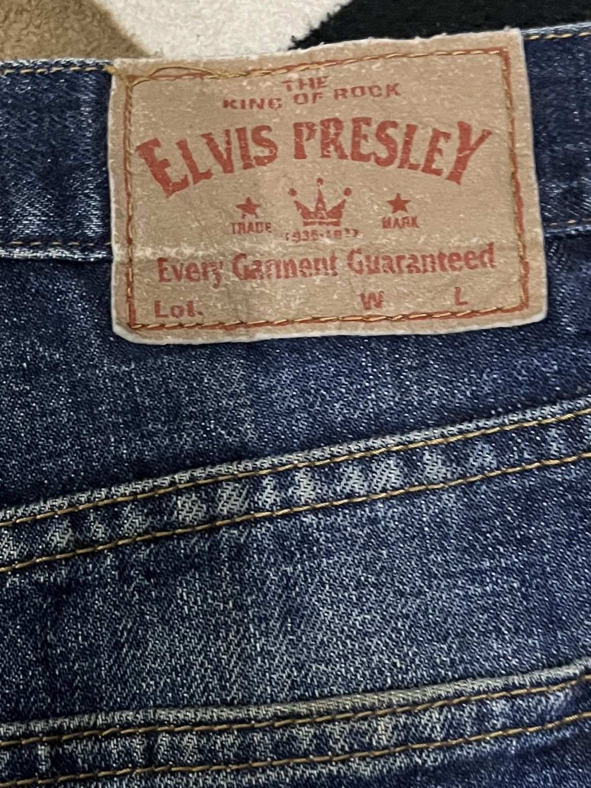 Beauty Beast Vintage Elvis Presley Baggy Denim Size US 34 / EU 50 - 7 Thumbnail