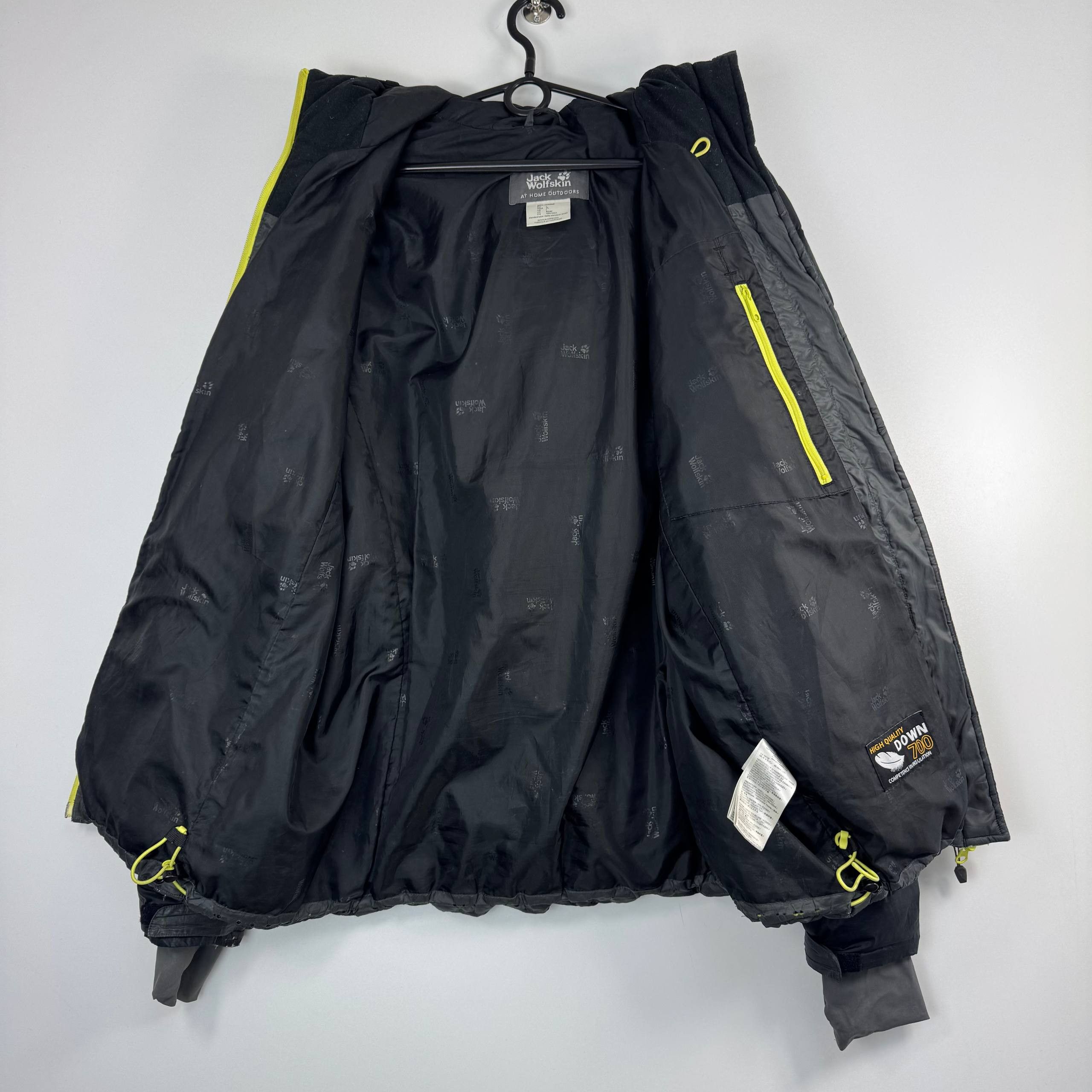 Jack Wolfskin Jack Wolfskin 700 Fill Down Puffer Jacket Hooded Size L Size US L / EU 52-54 / 3 - 6 Thumbnail