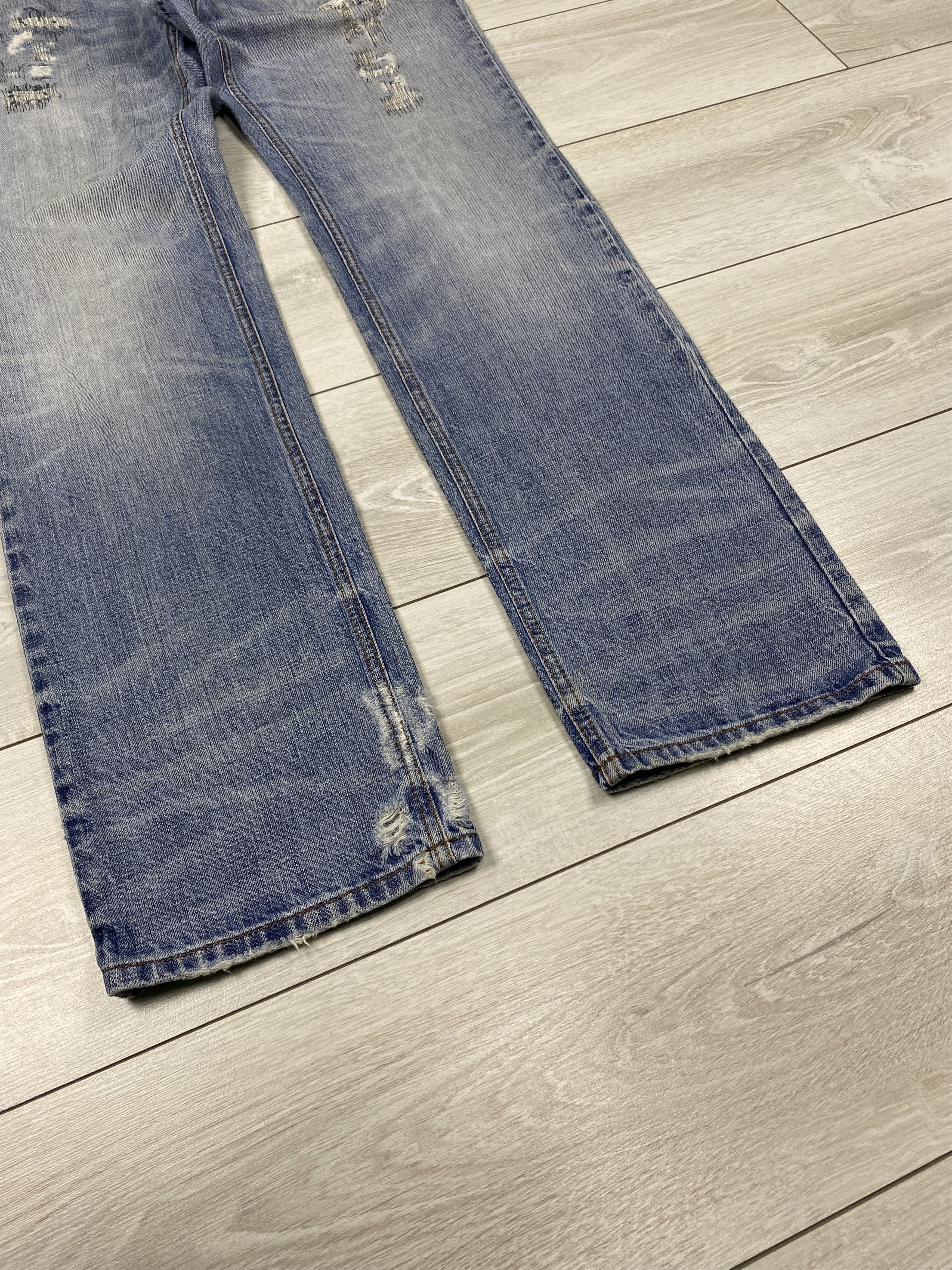 Dolce & Gabbana Vintage Dolce Gabbana distressed washed denim stright jeans Size US 32 / EU 48 - 6 Thumbnail