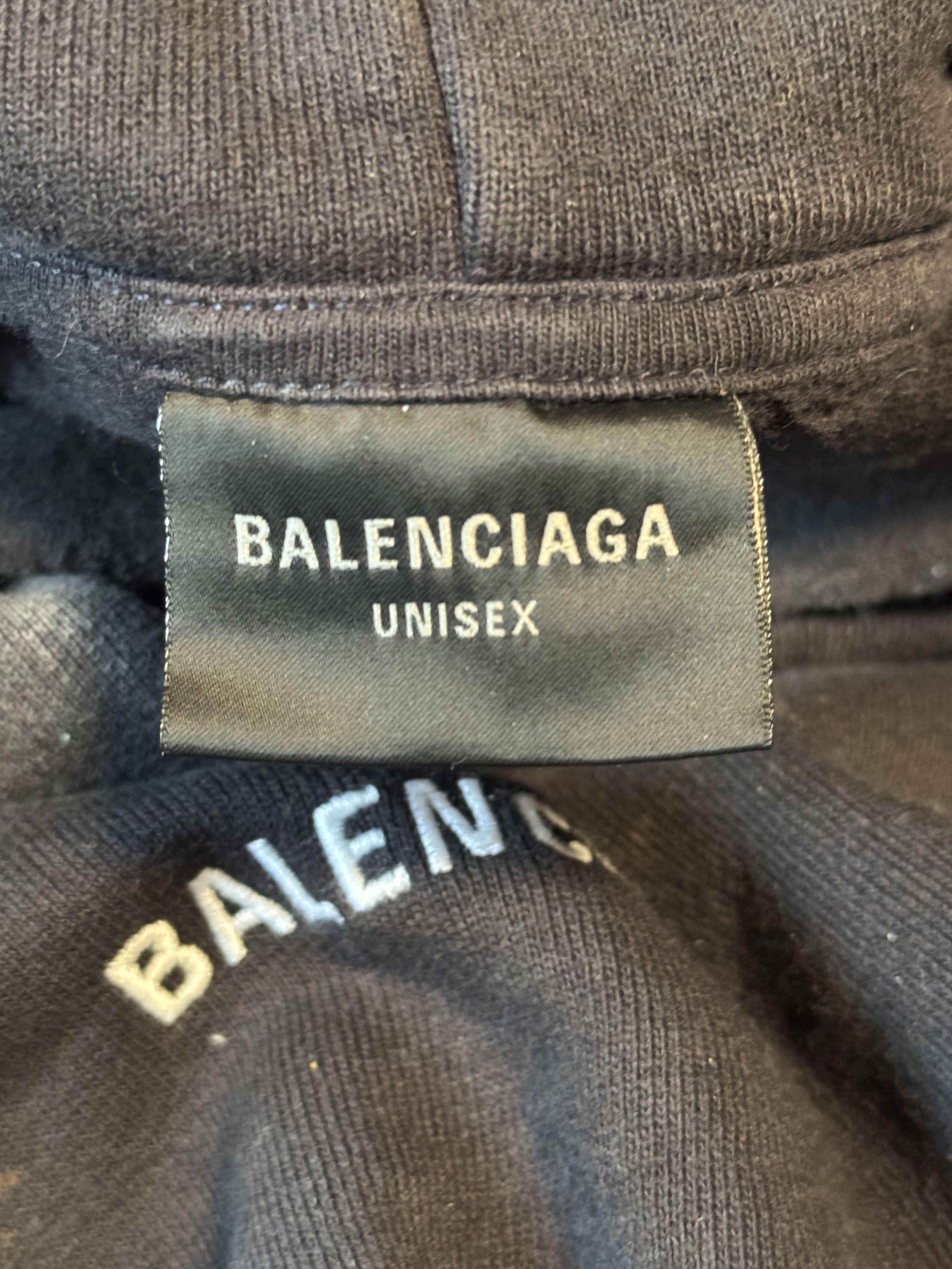 Balenciaga Balenciaga 26' Hoodie Size US XL / EU 56 / 4 - 5 Thumbnail