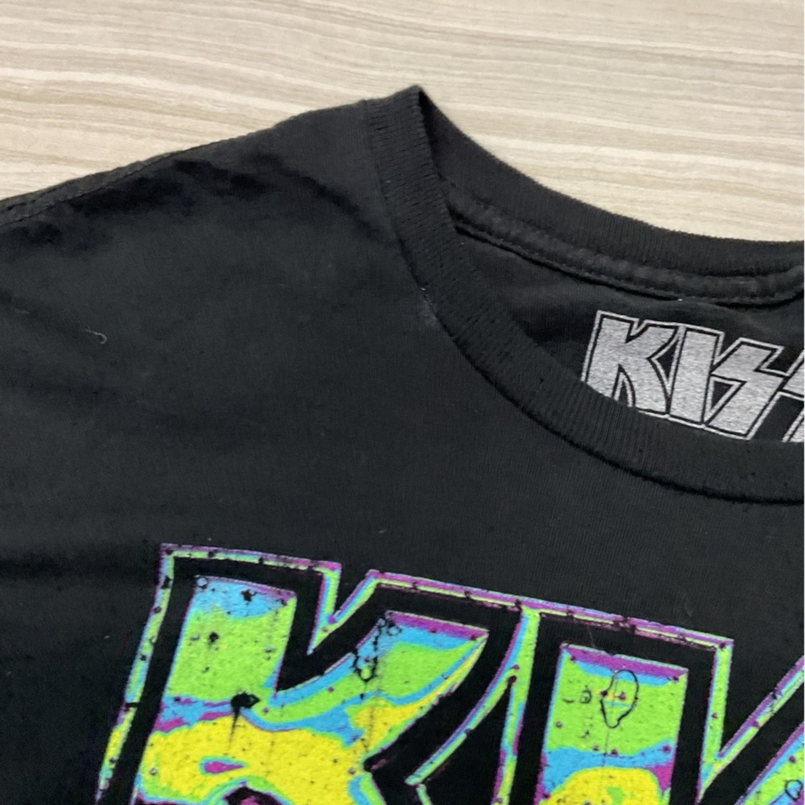 KISS KISS Destroyer Neon Black Graphic Band T-Shirt Size US S / EU 44-46 / 1 - 5 Thumbnail
